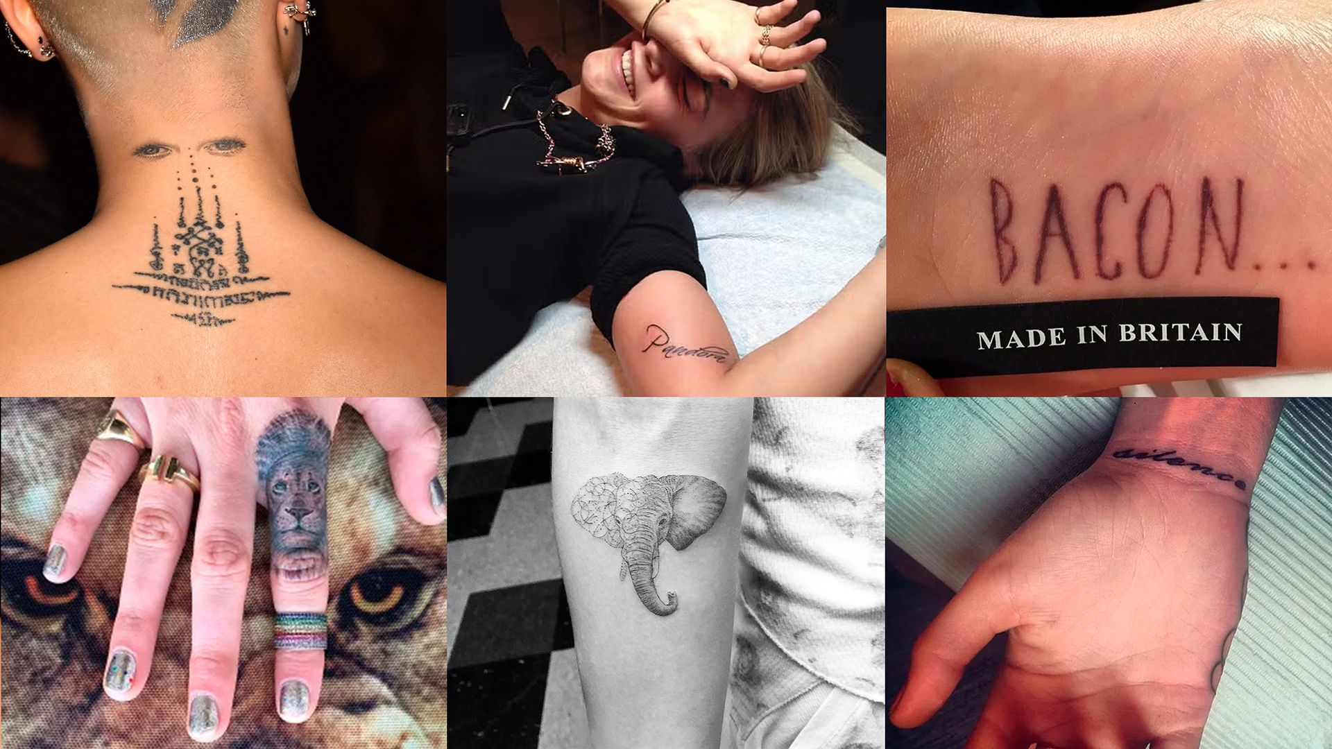 Cara Delevingne’s Tattoos