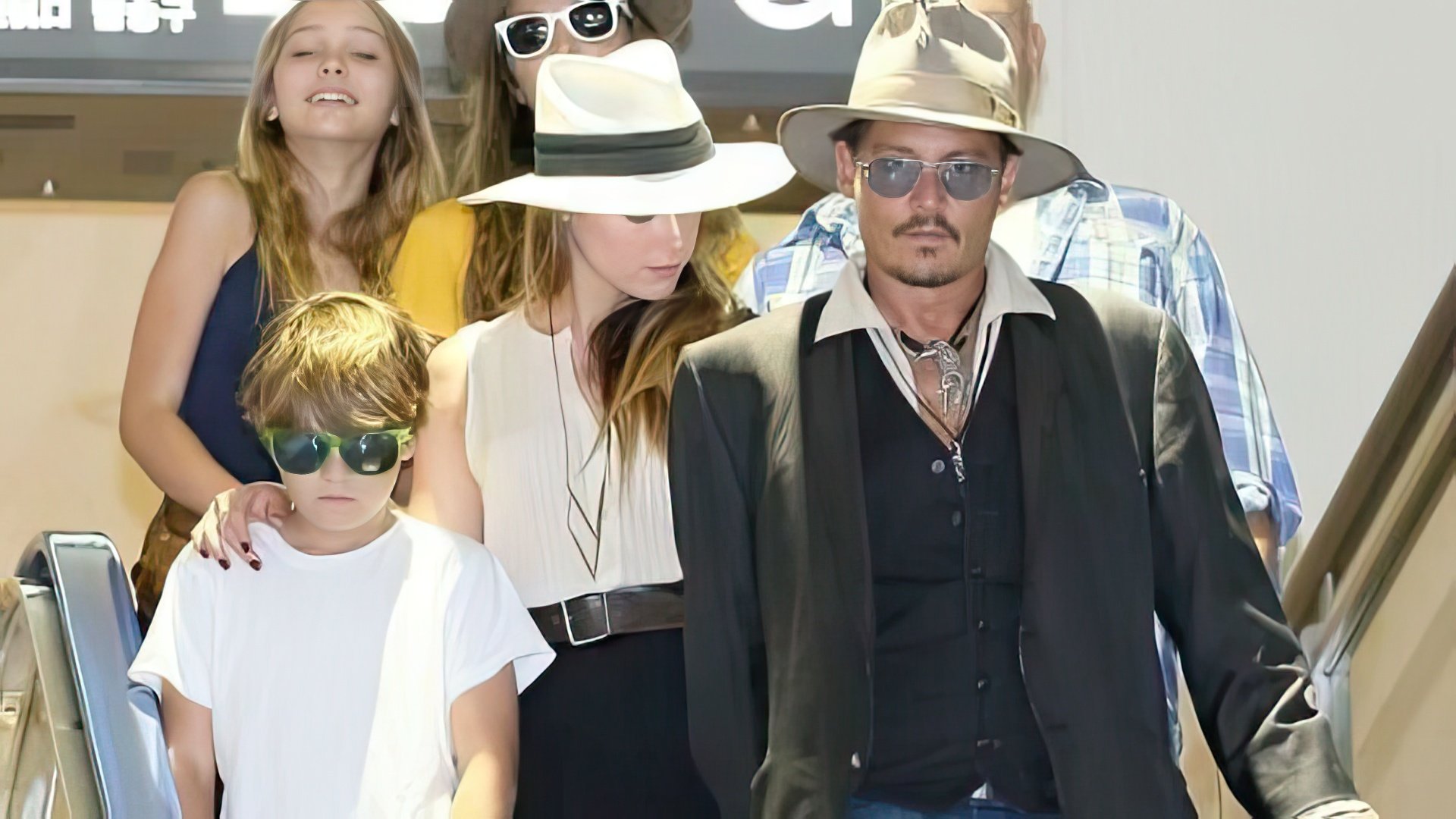 Amber Heard got along well with Depp’s children