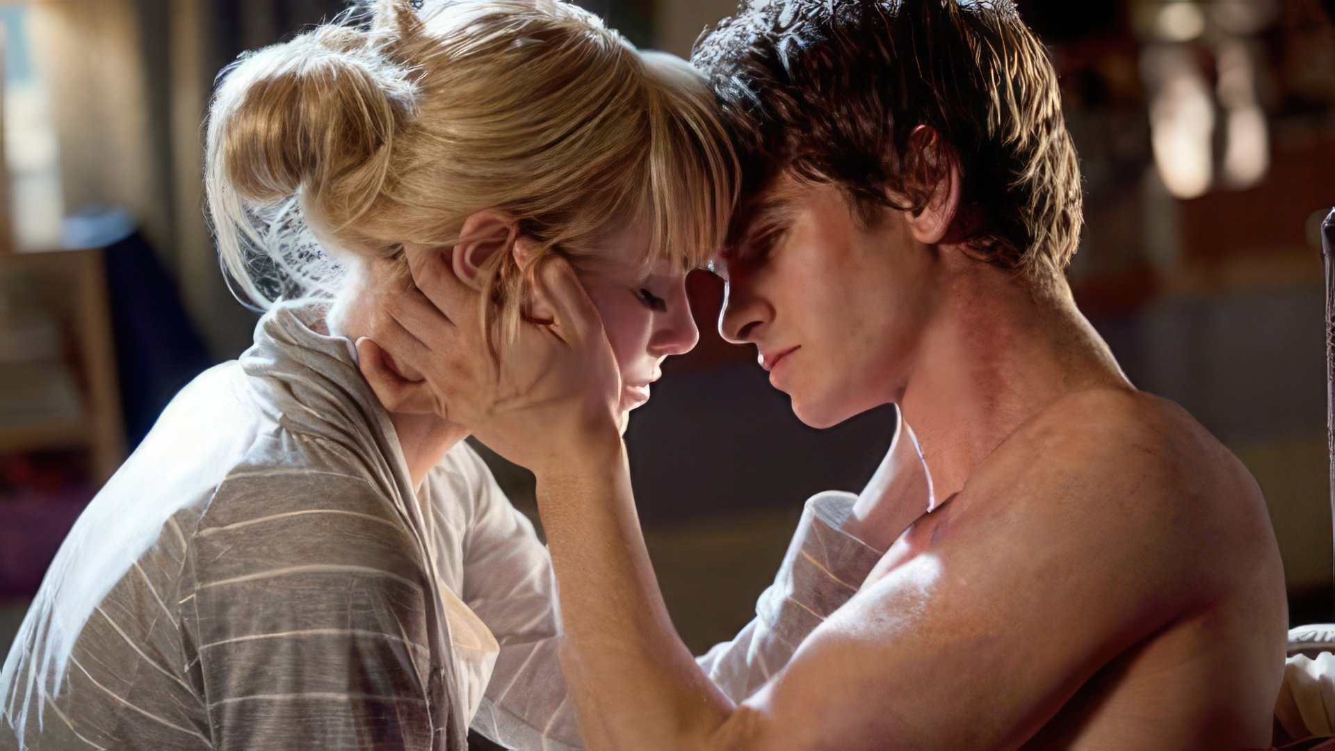 Andrew Garfield’s and Emma Stone’s relationship began on set