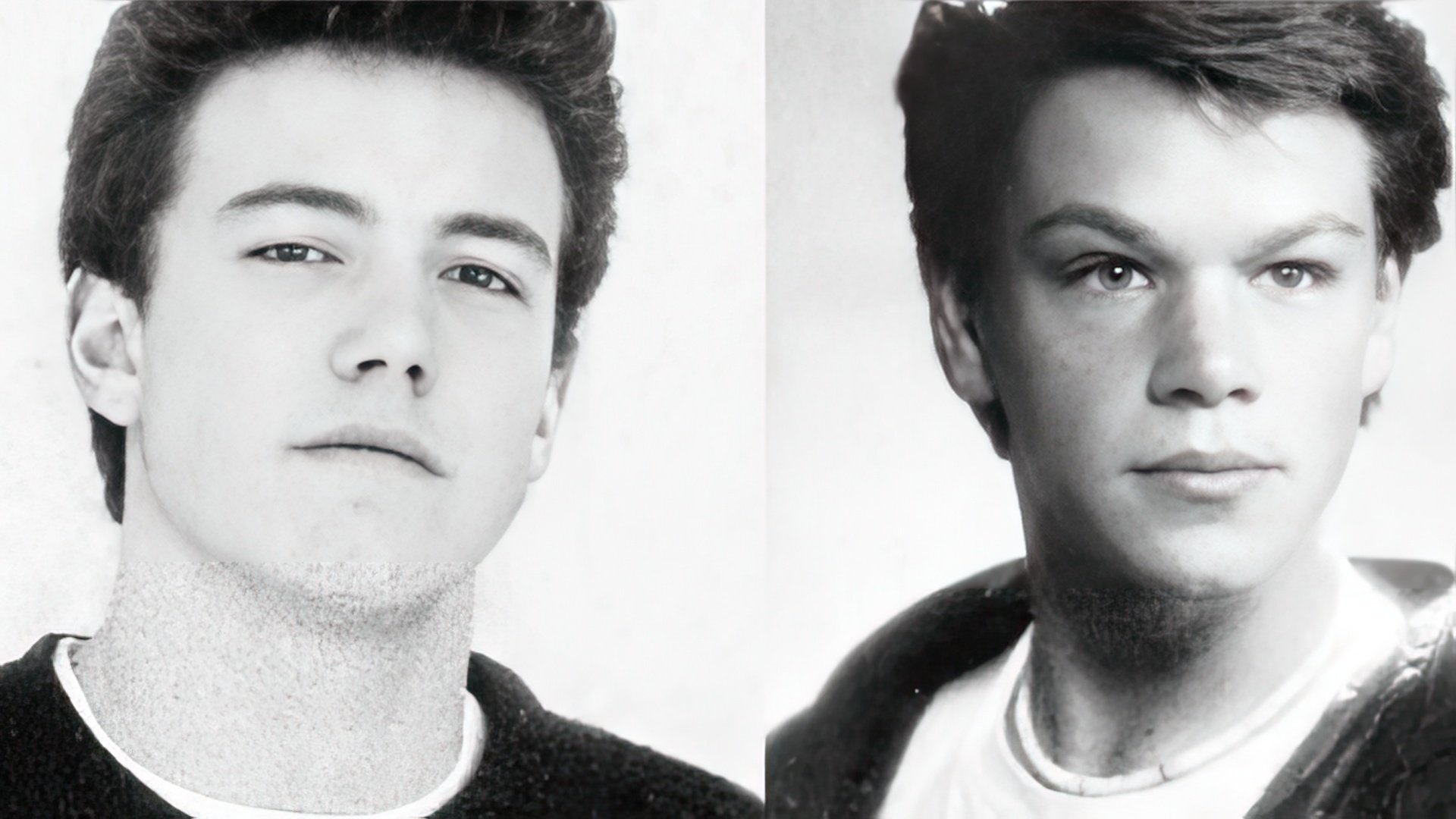 Ben Affleck and Matt Damon as children