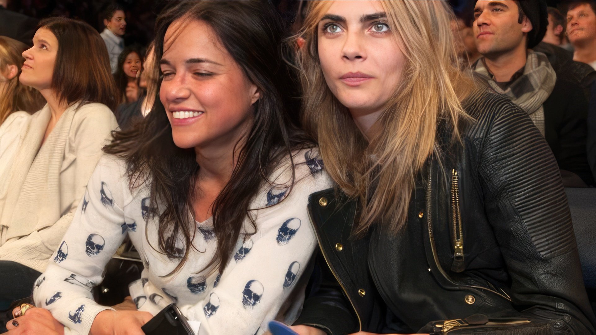 Cara Delevingne and Michelle Rodriguez