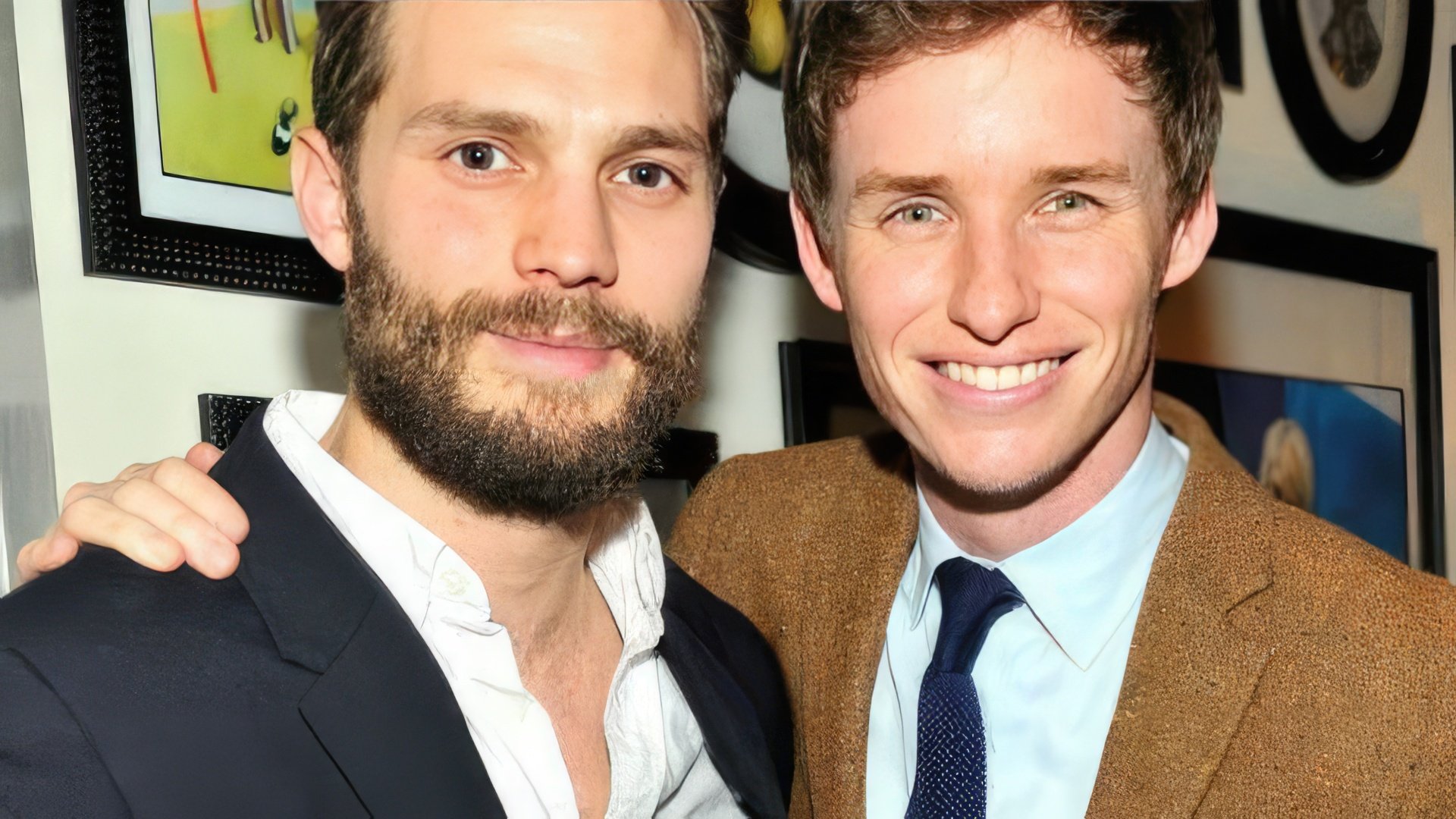 Eddie Redmayne and Jamie Dornan are friends for a long time