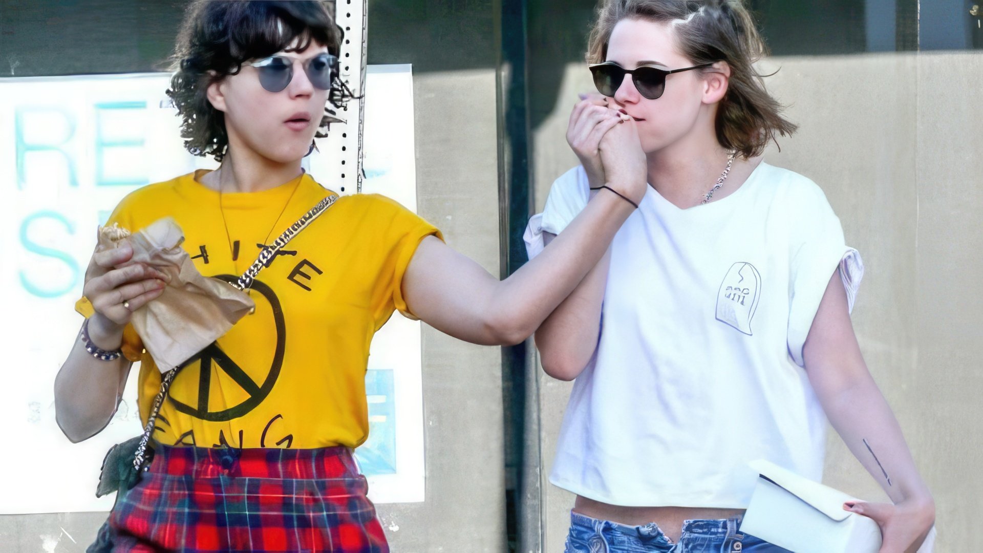 Kristen Stewart and her ex-girlfriend Soko