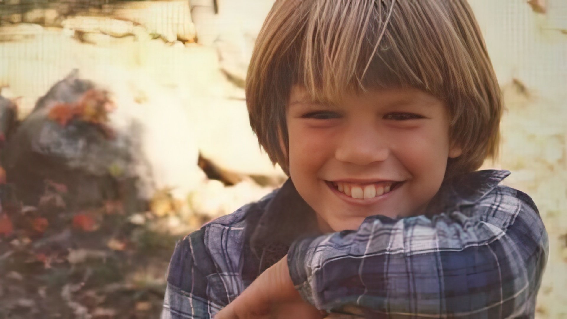 Matt Damon as a child