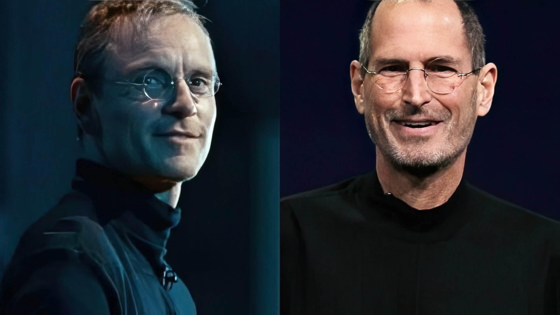 Michael Fassbender and the real Steve Jobs