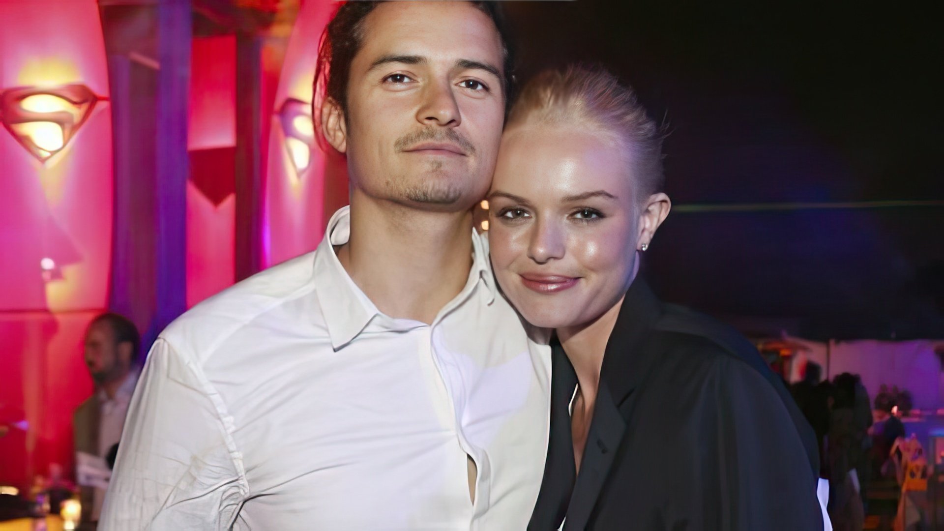Orlando Bloom and Kate Bosworth shortly before parting