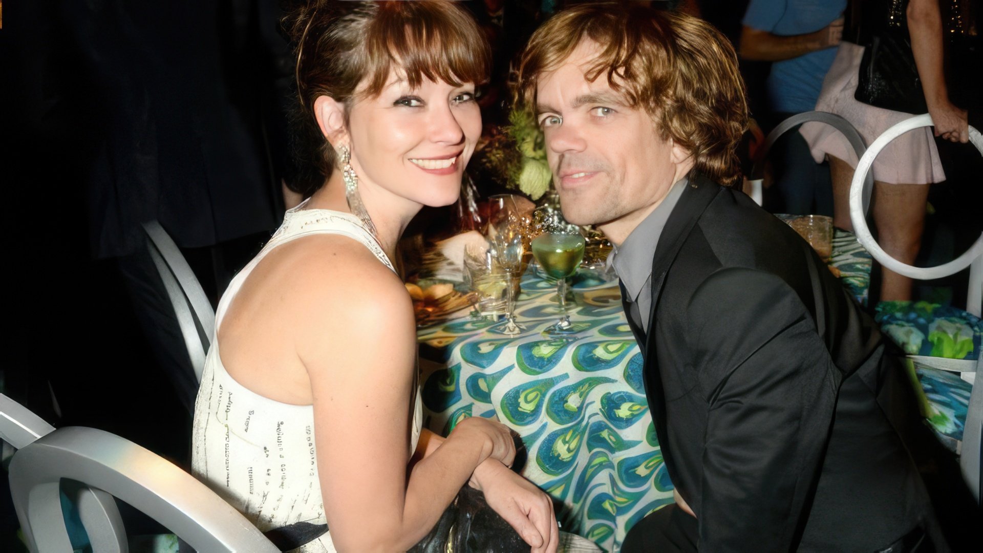 Peter Dinklage with his wife