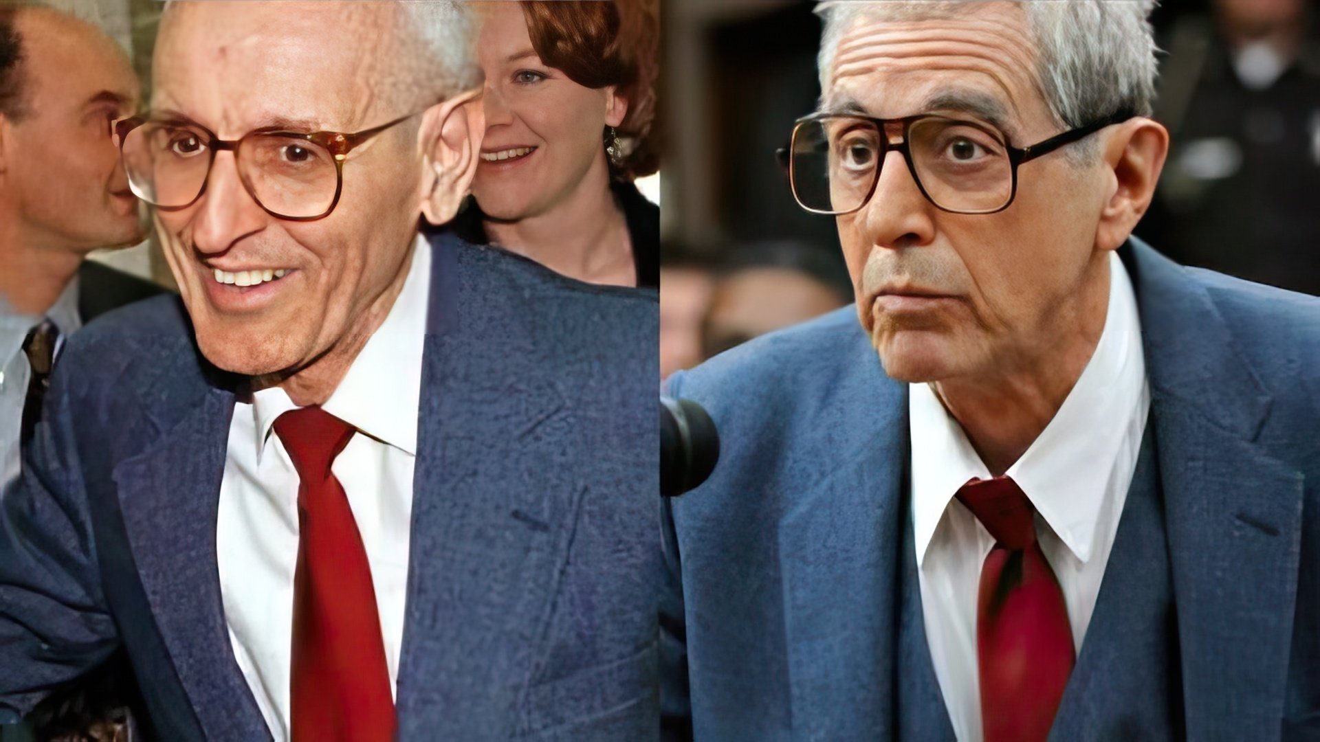 Real Jack Kevorkian and Al Pacino in his image