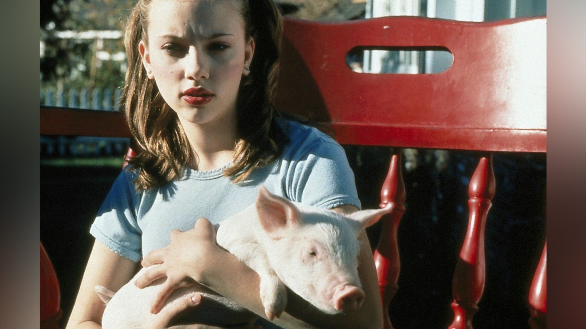 Scarlett Johansson in the picture «My Brother the Pig»
