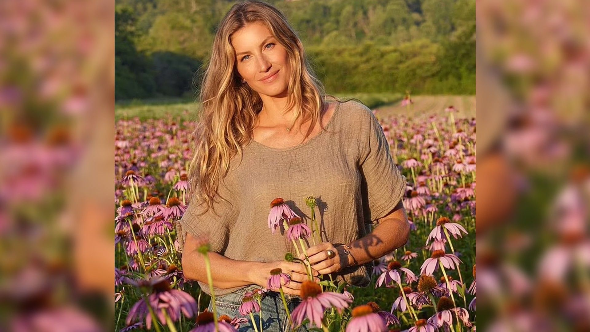 The 43-year-old model Gisele Bundchen