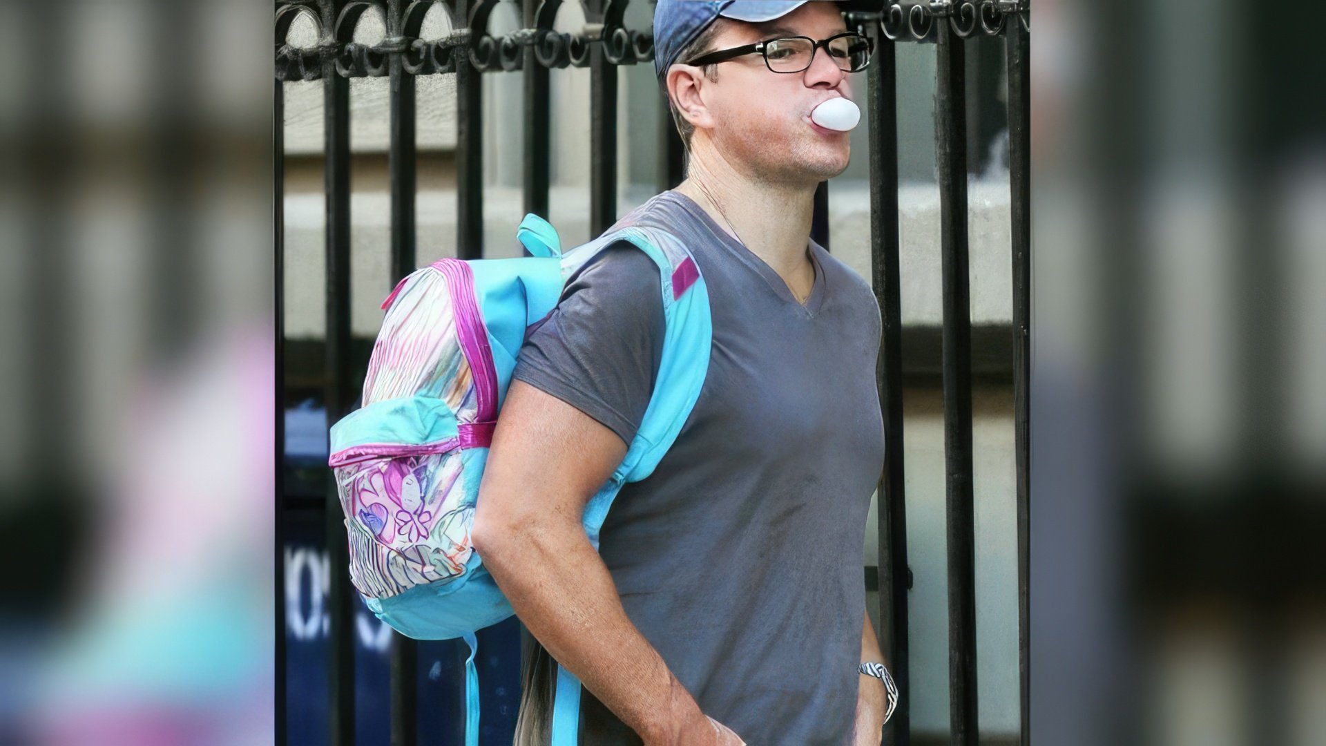 The eccentric Matt Damon