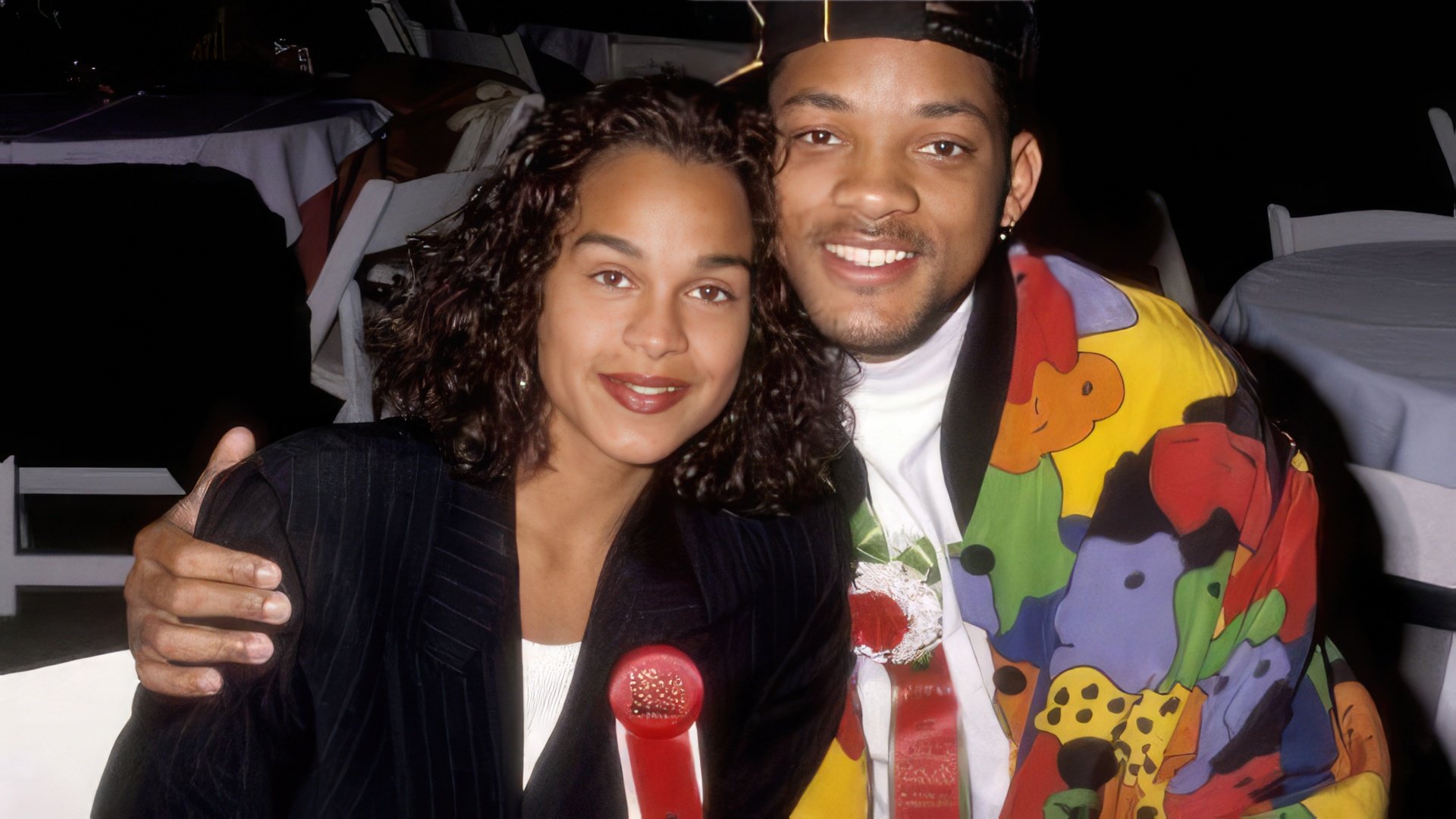 Will Smith with his first wife, Sheree Zampino