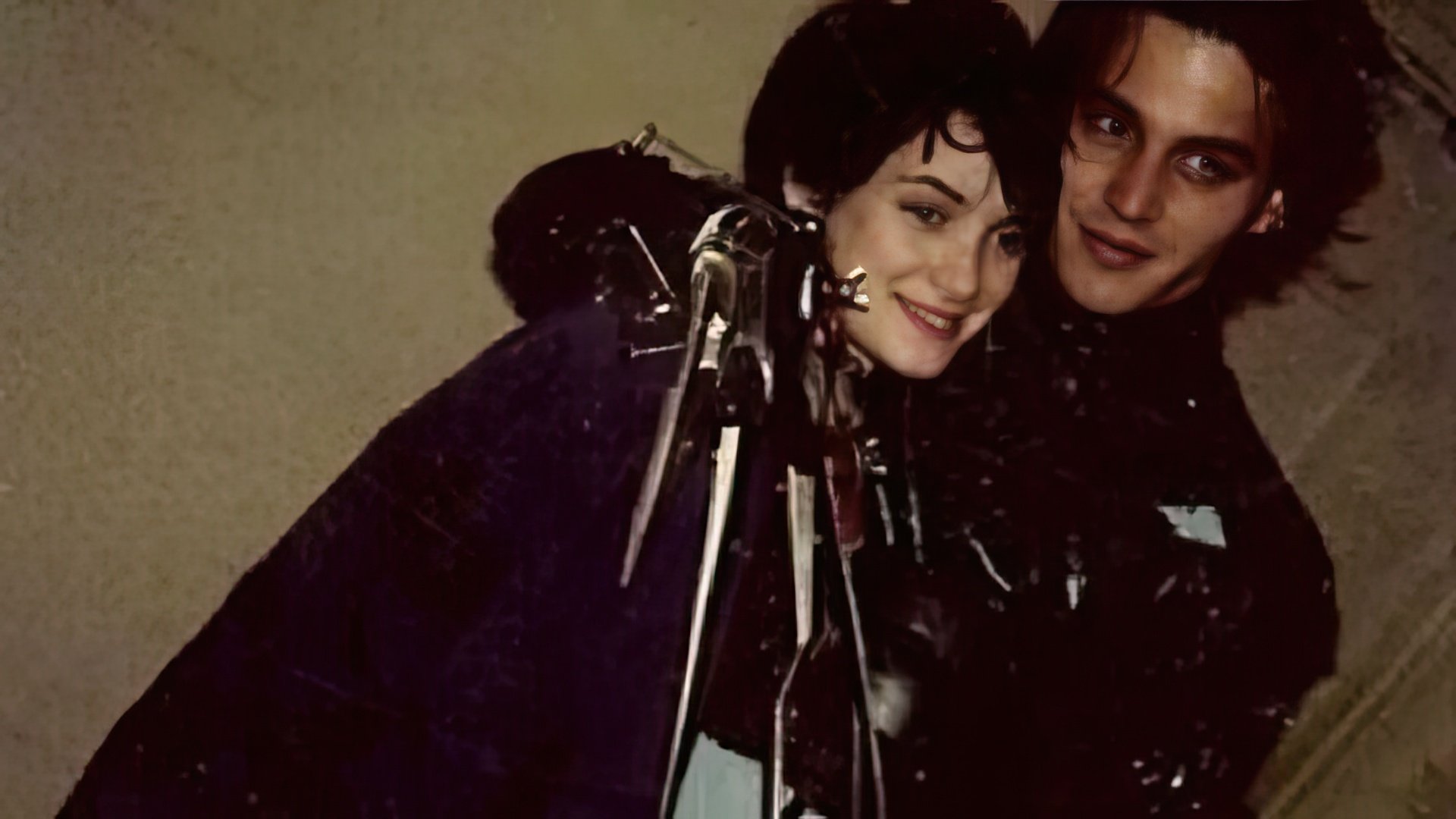 Young Depp and Winona Ryder