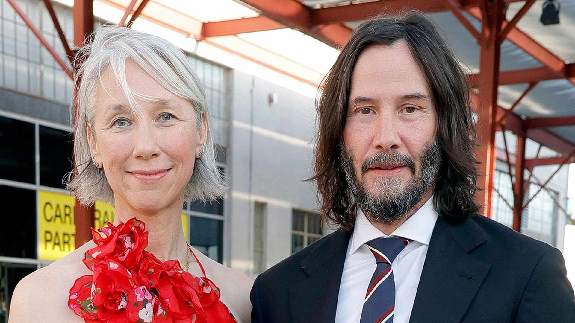 Alexandra Grant and Keanu Reeves