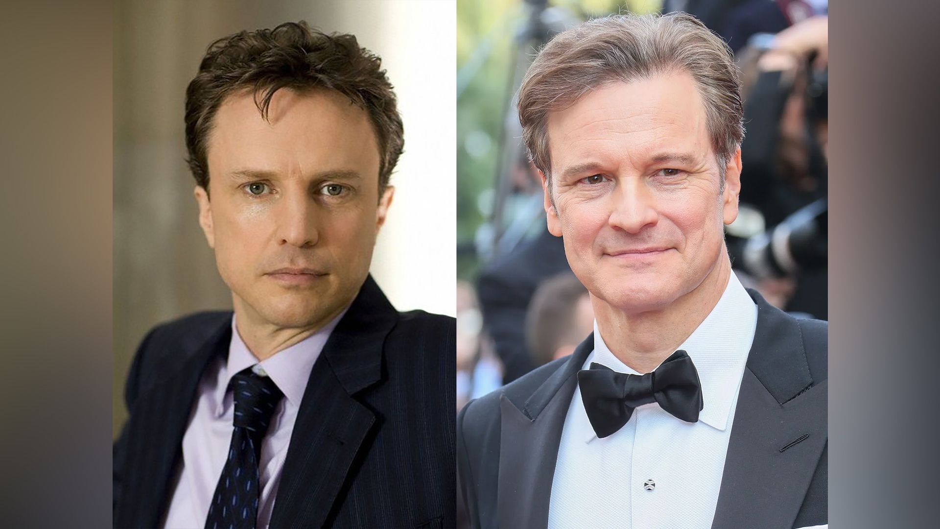 Brothers Colin and Jonathan Firth