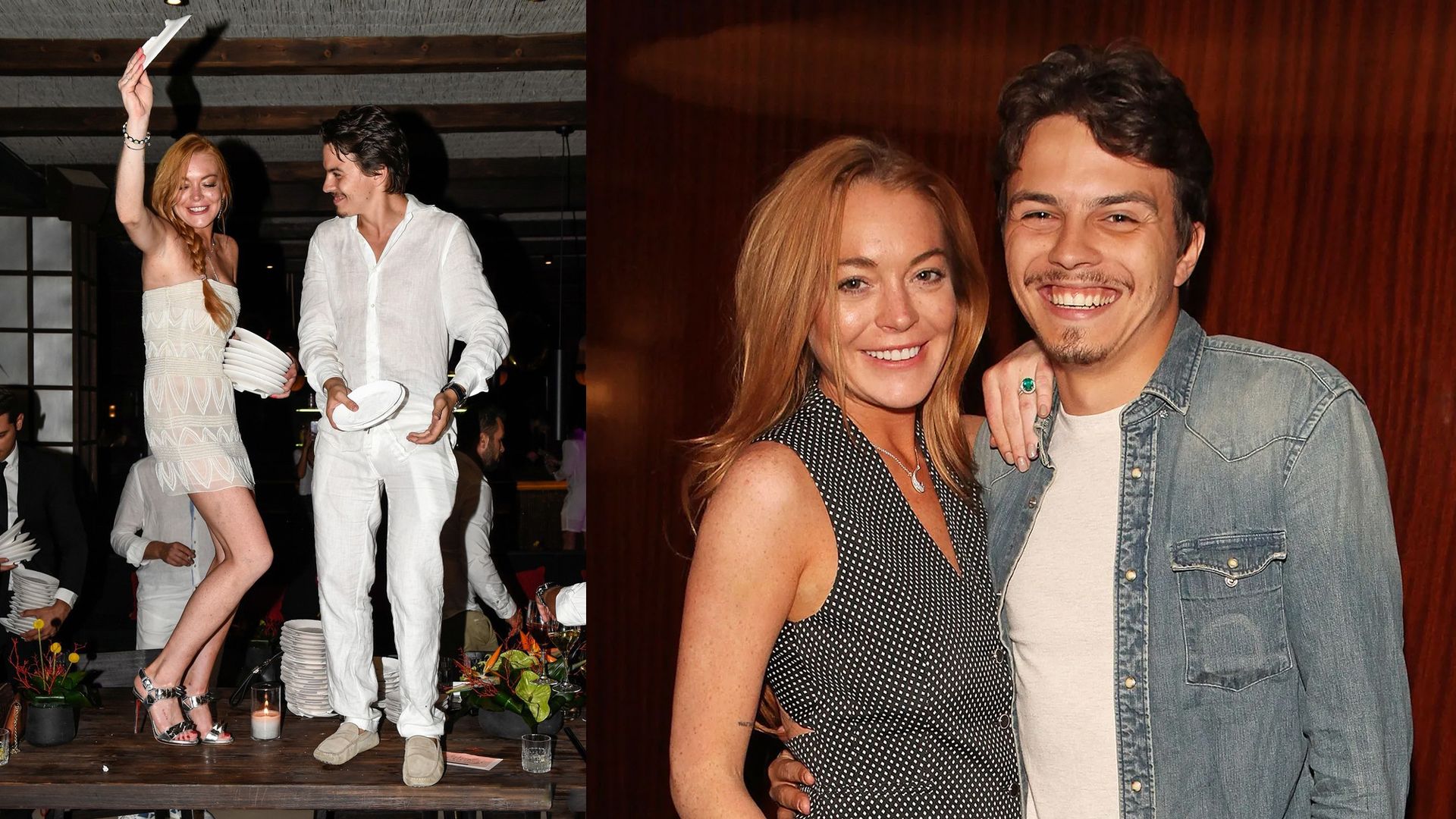 Lindsay Lohan and Egor Tarabasov