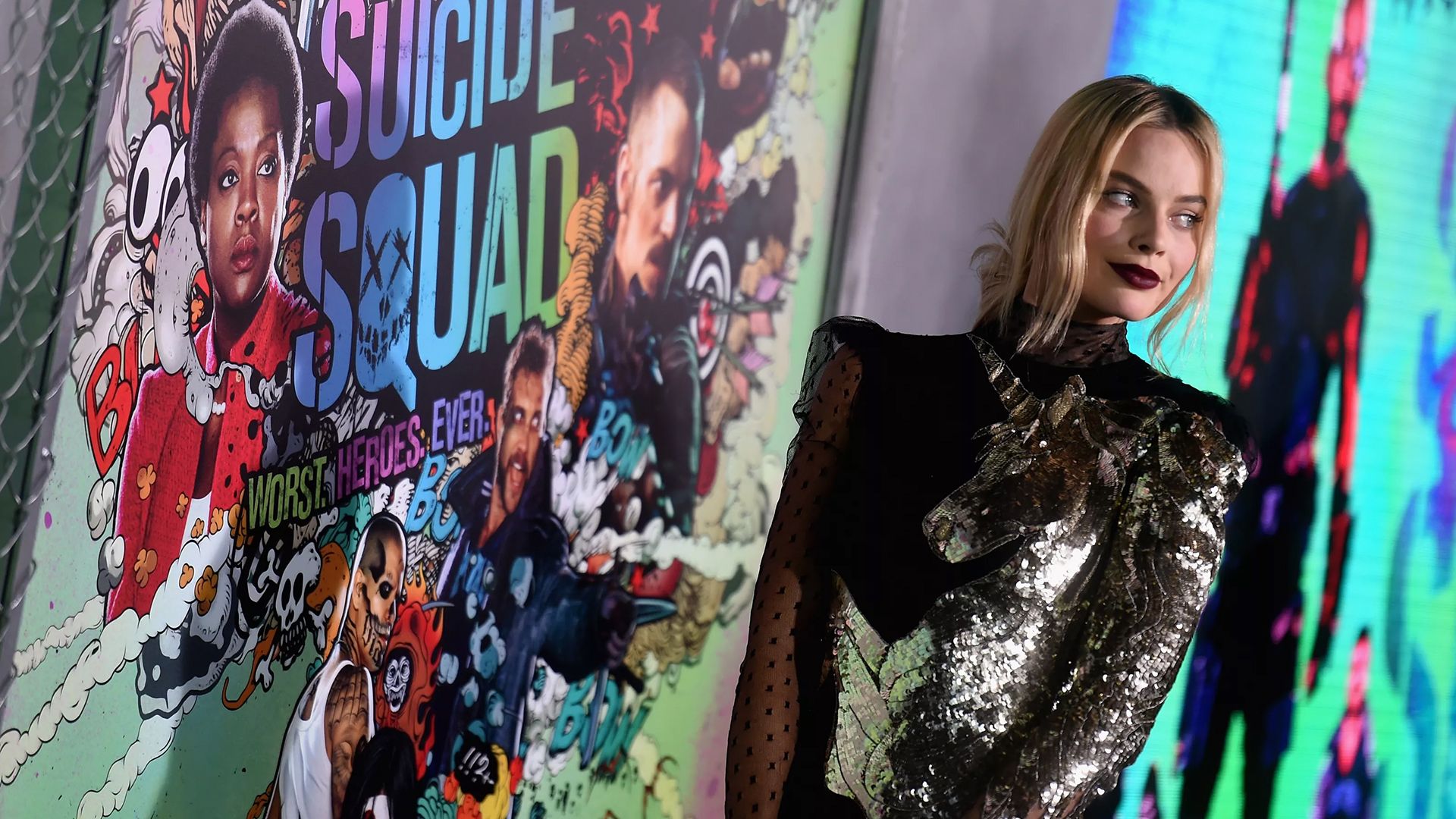 Margot Robbie on «The Suicide Squat» premier