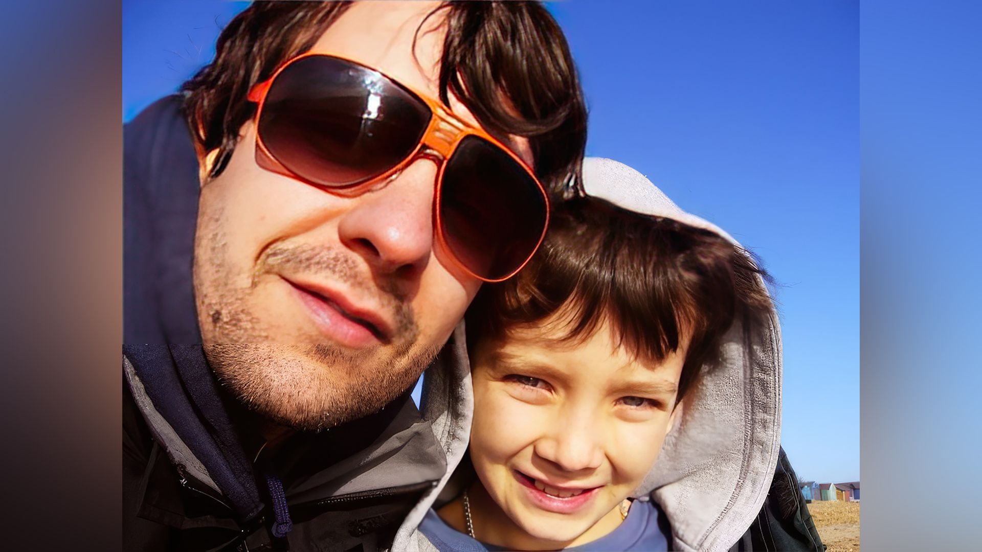 Asa Butterfield with his father