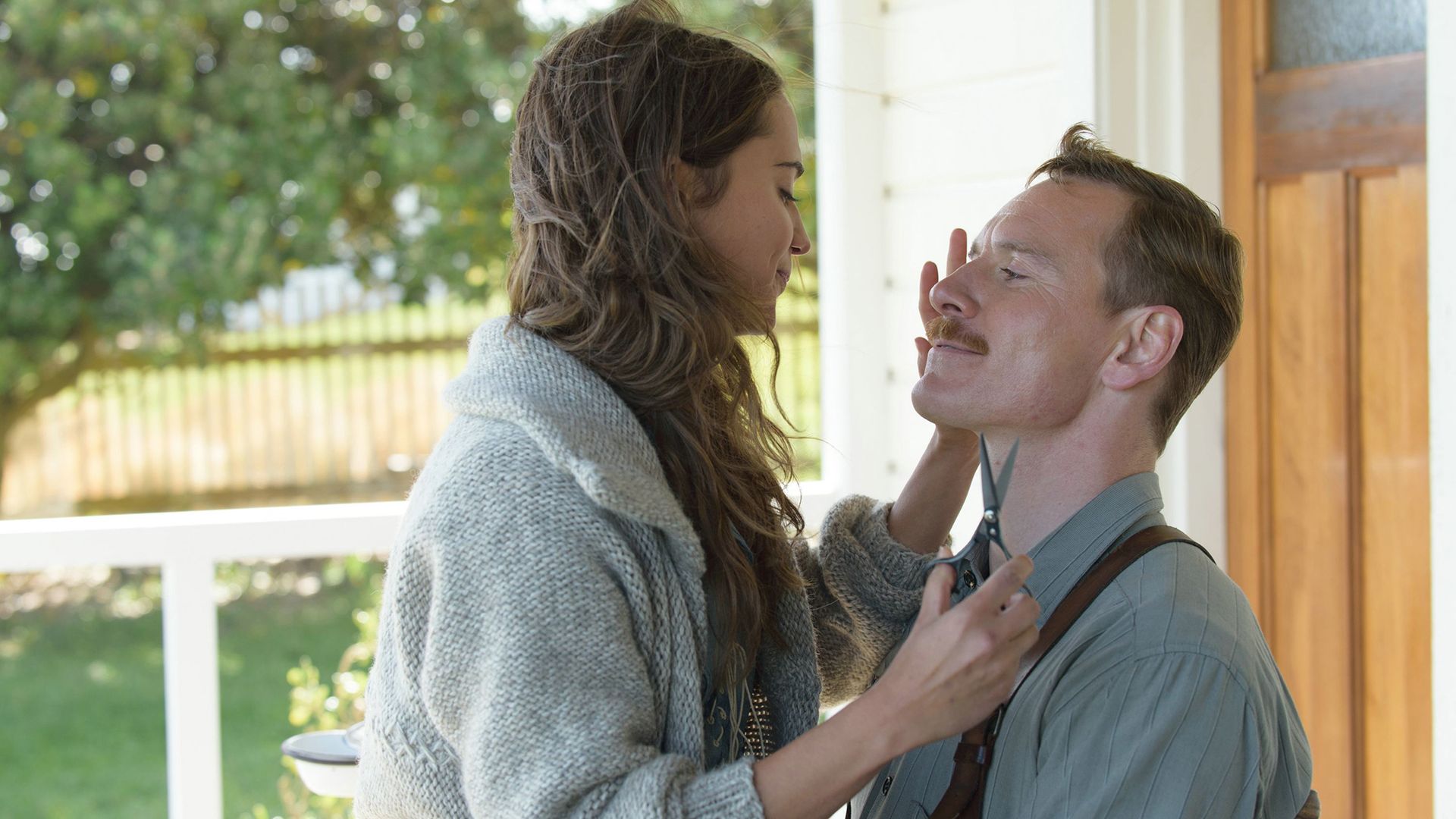 A scene from the movie «The Light Between Oceans»