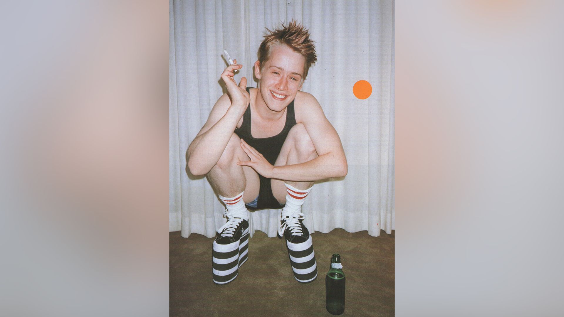 Macaulay Culkin in his youth