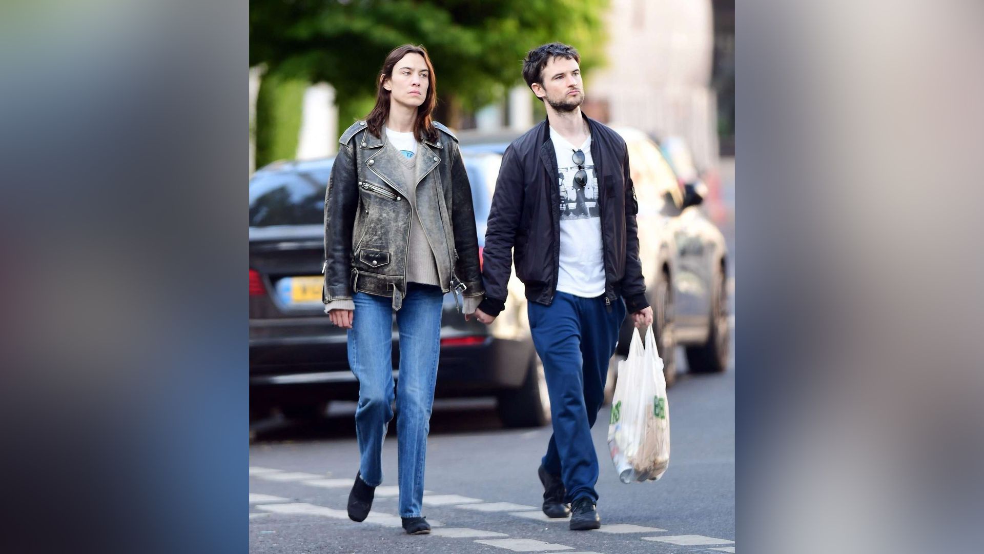 Tom Sturridge and Alexa Chung