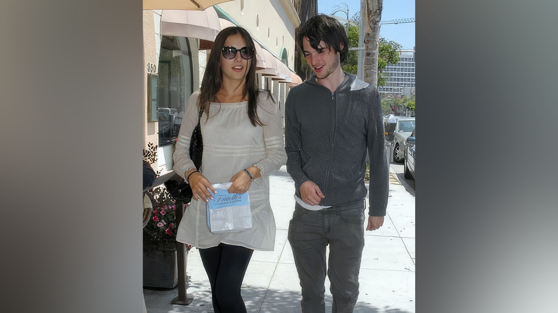 Tom Sturridge and Camilla Belle