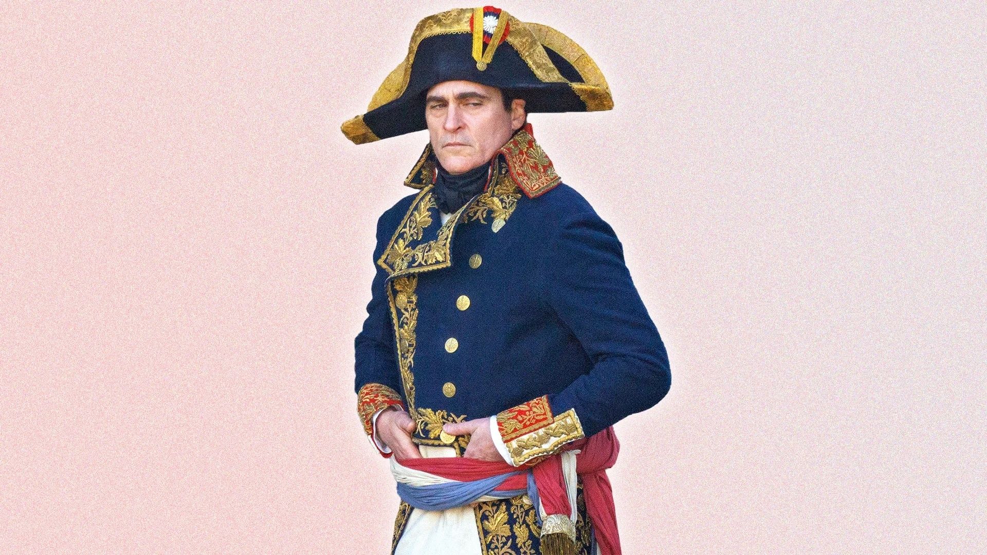 Joaquin Phoenix as Napoleon Bonaparte