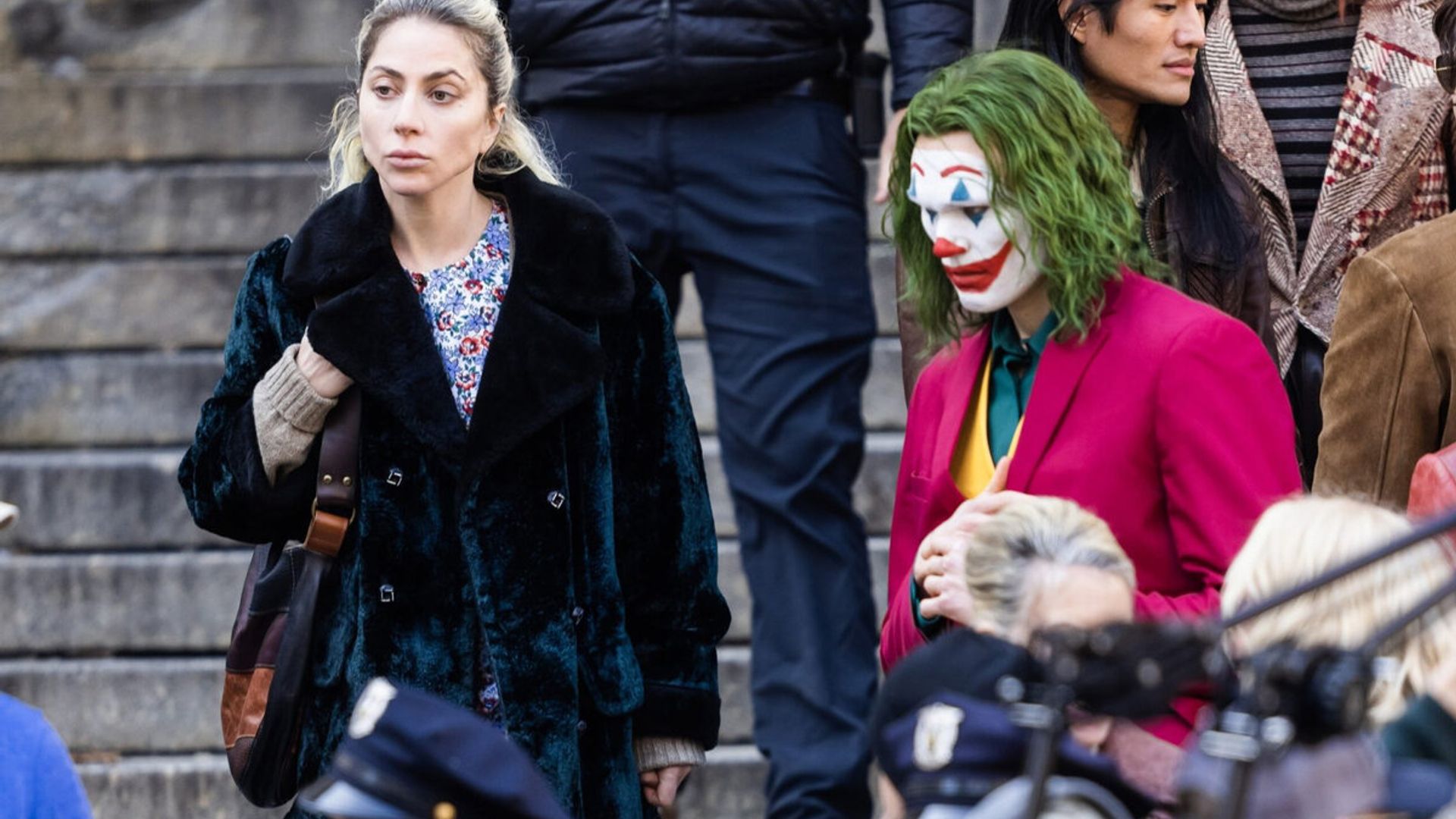 Photos from the shooting of the second Joker