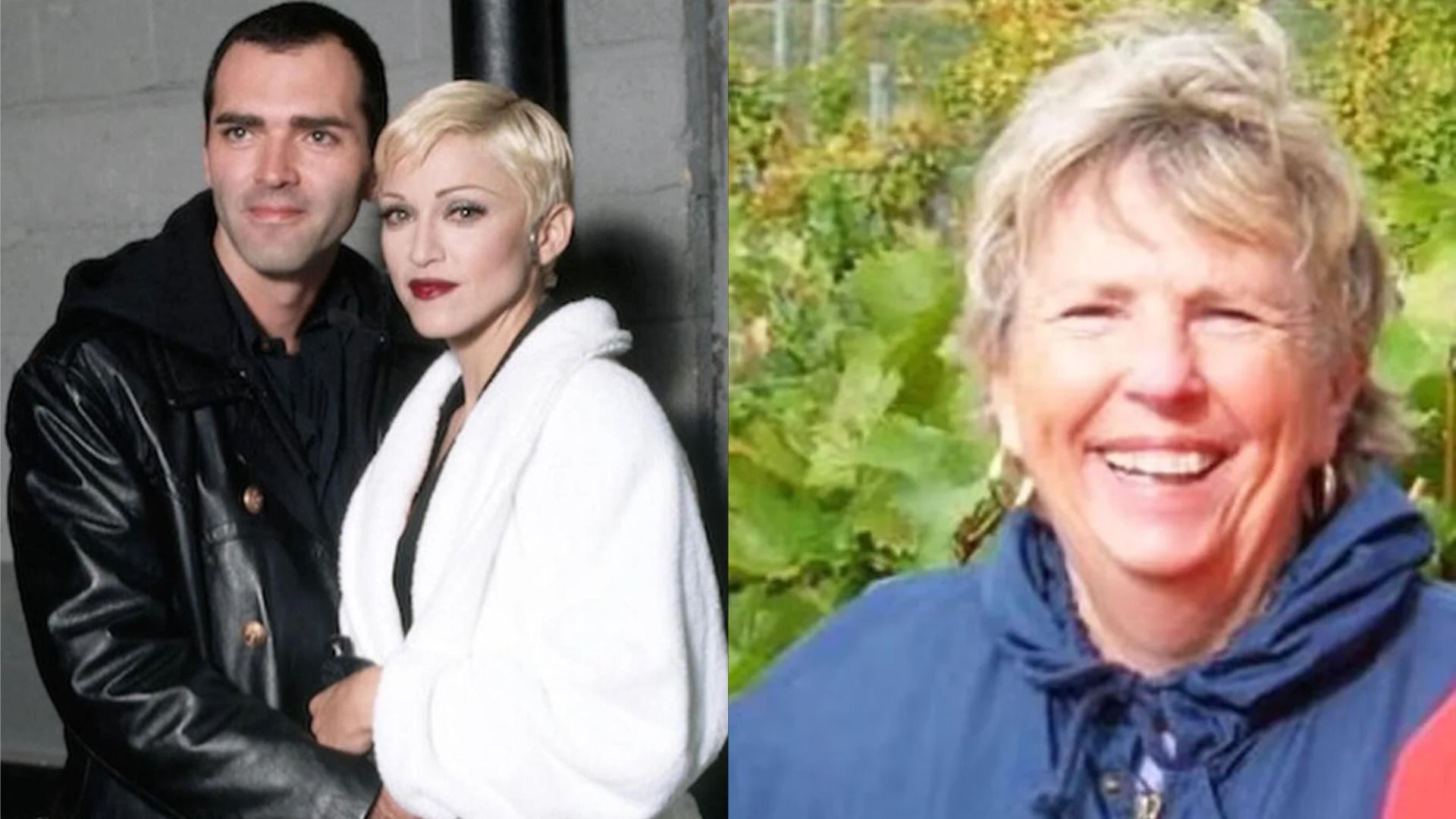 Madonna with her brother Christopher Ciccone / Madonna's stepmother - Joan