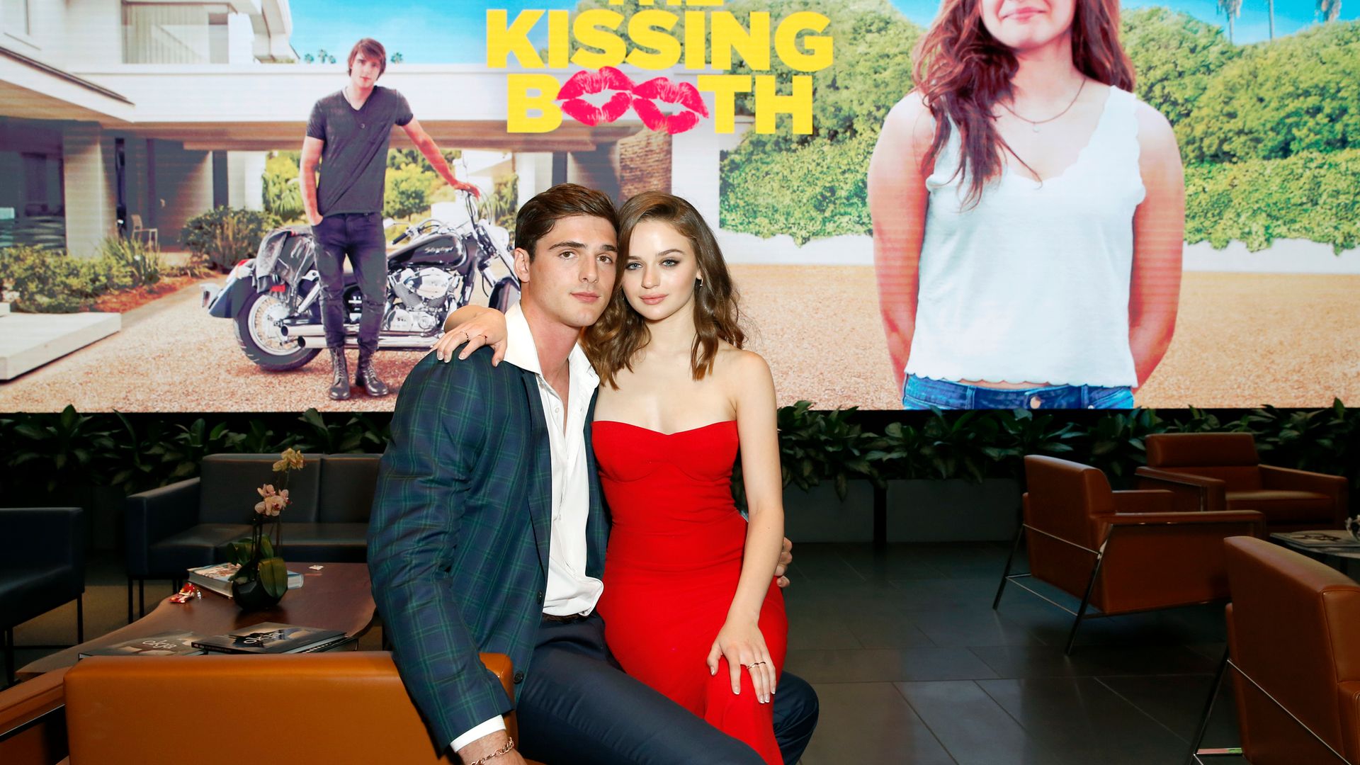 Joey King and Jacob Elordi at 'The Kissing Booth' premiere