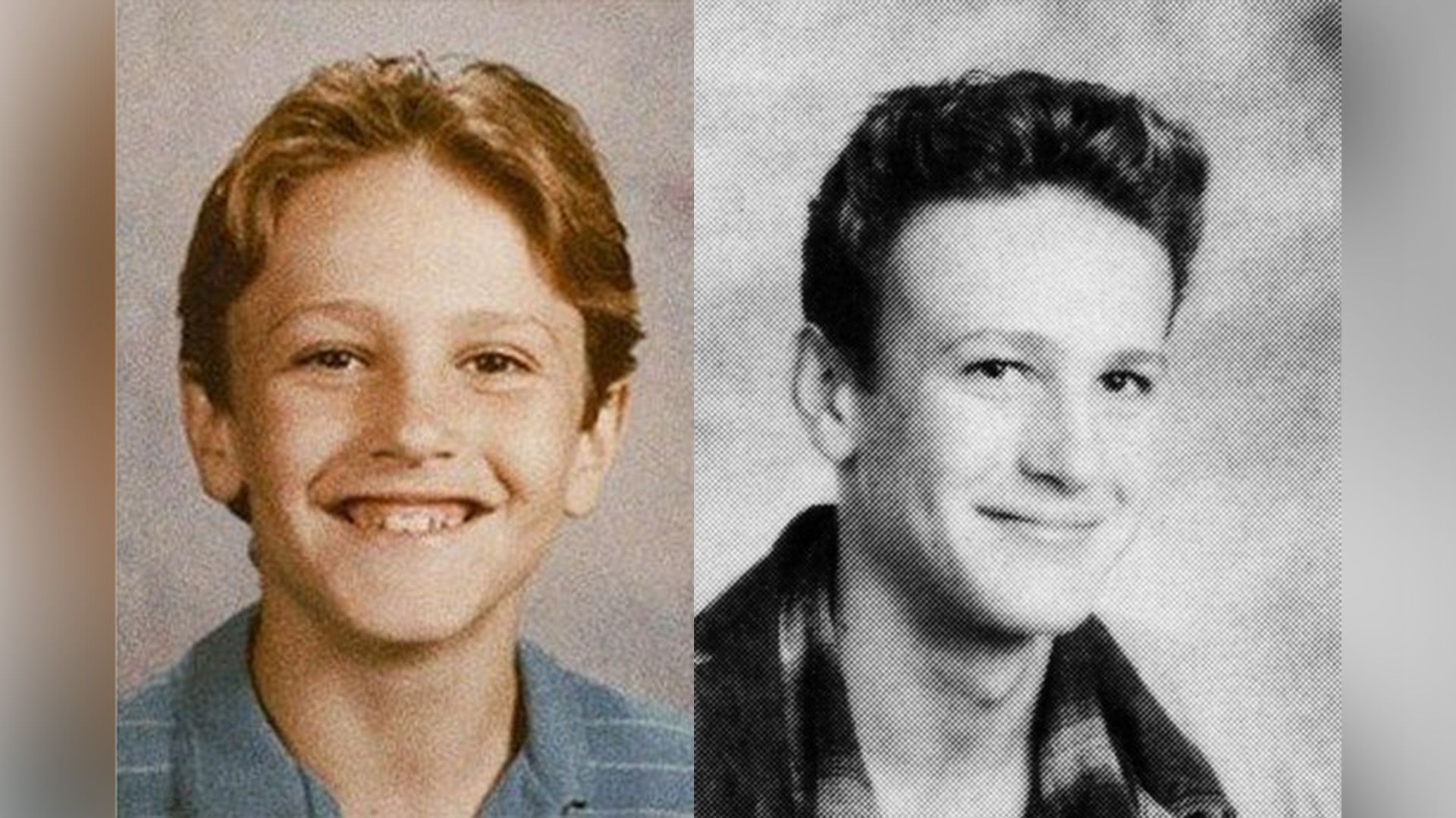 Jason Segel as a child