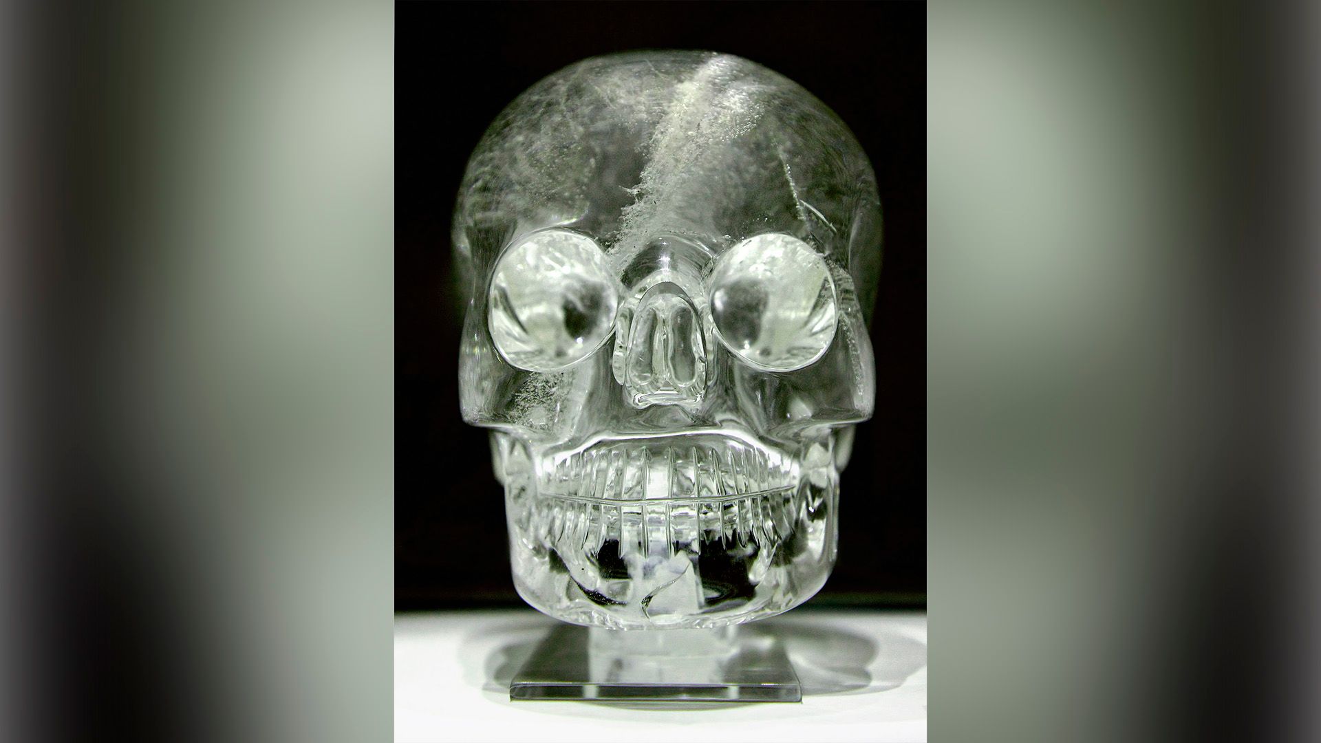 Mitchell-Hedges Crystal Skull at the British Museum