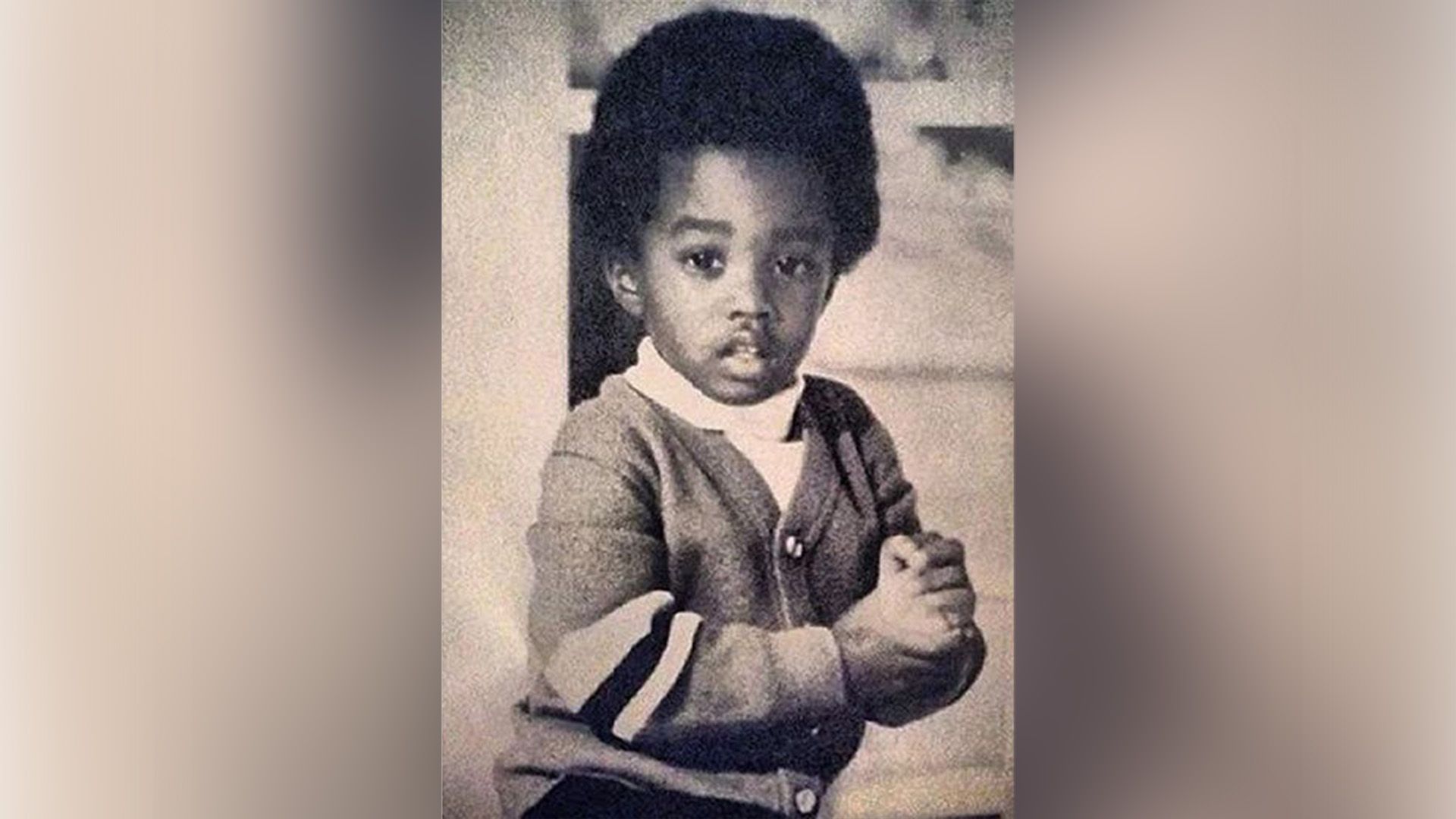 P. Diddy as a child