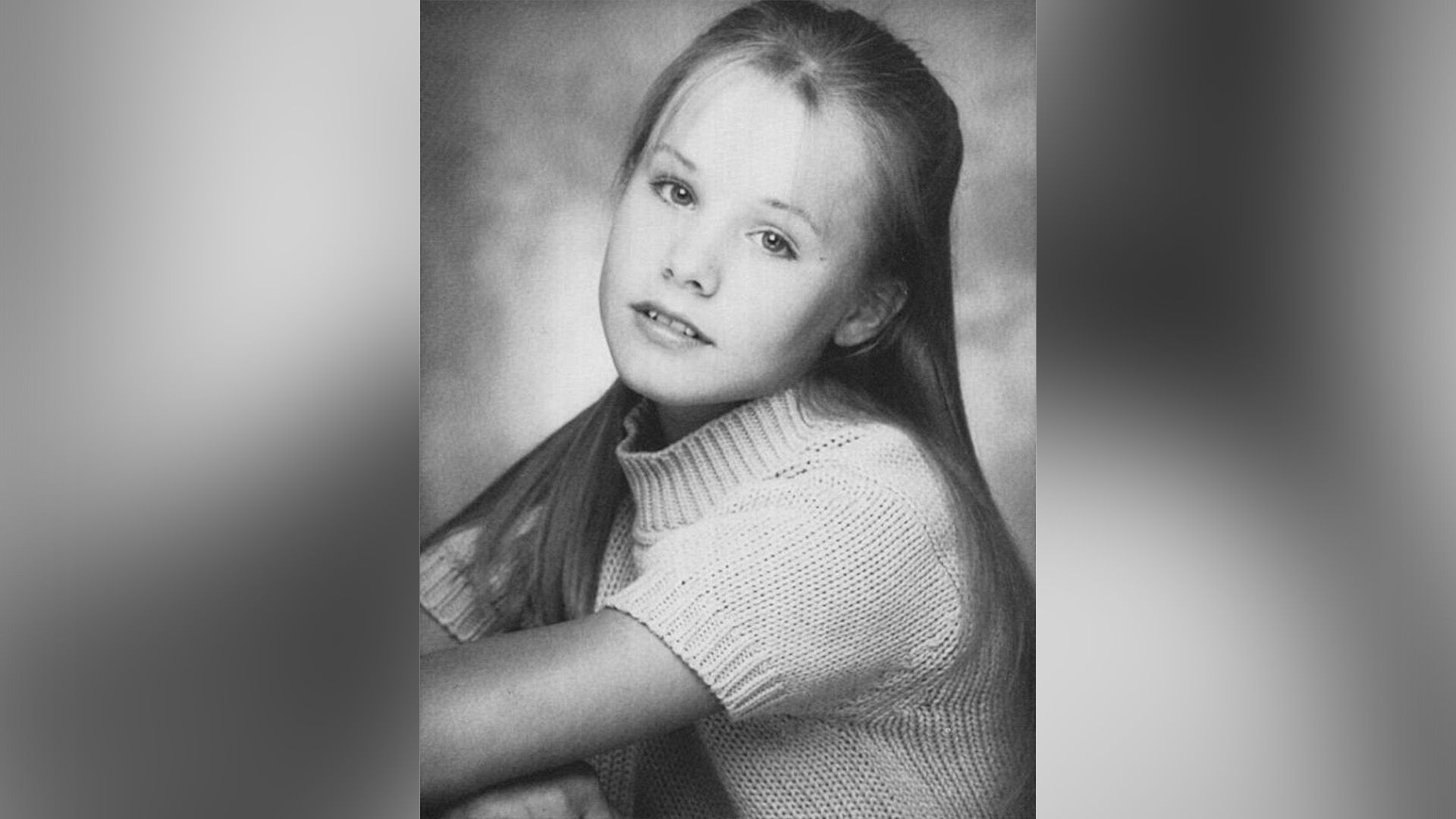 Kristen Bell as a child