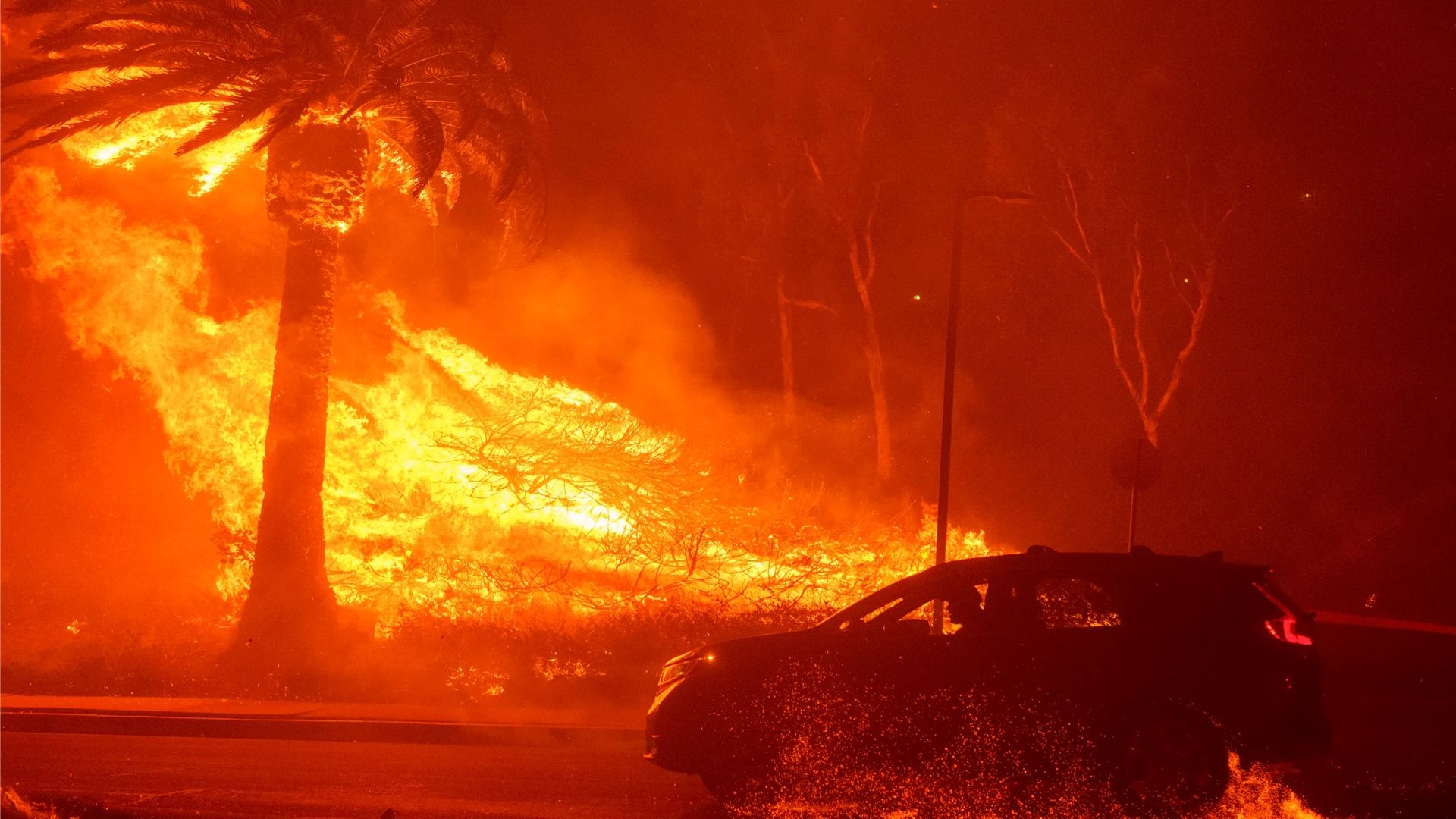 The Franklin Fire in Malibu