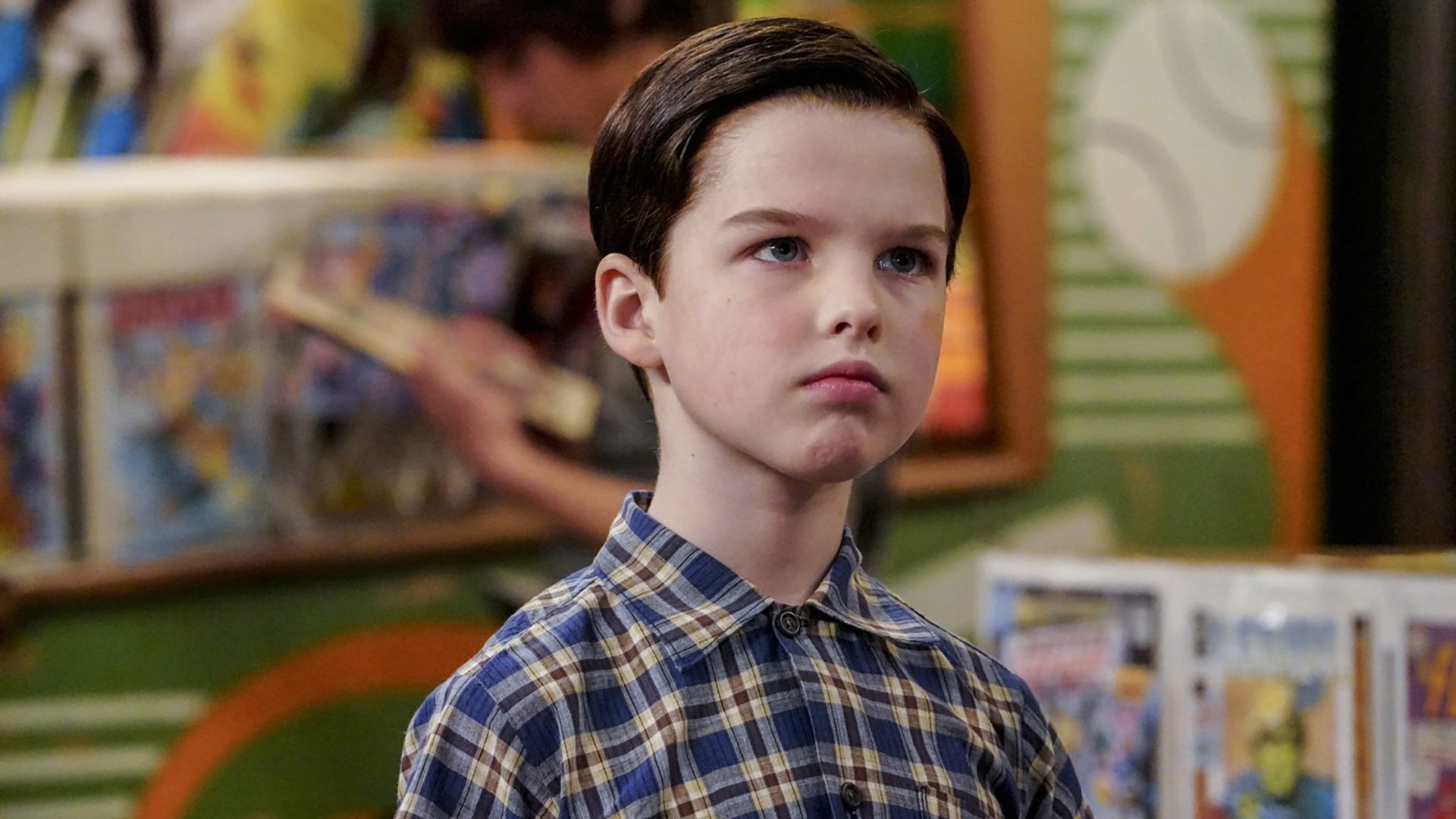 Iain Armitage in the series 'Young Sheldon'