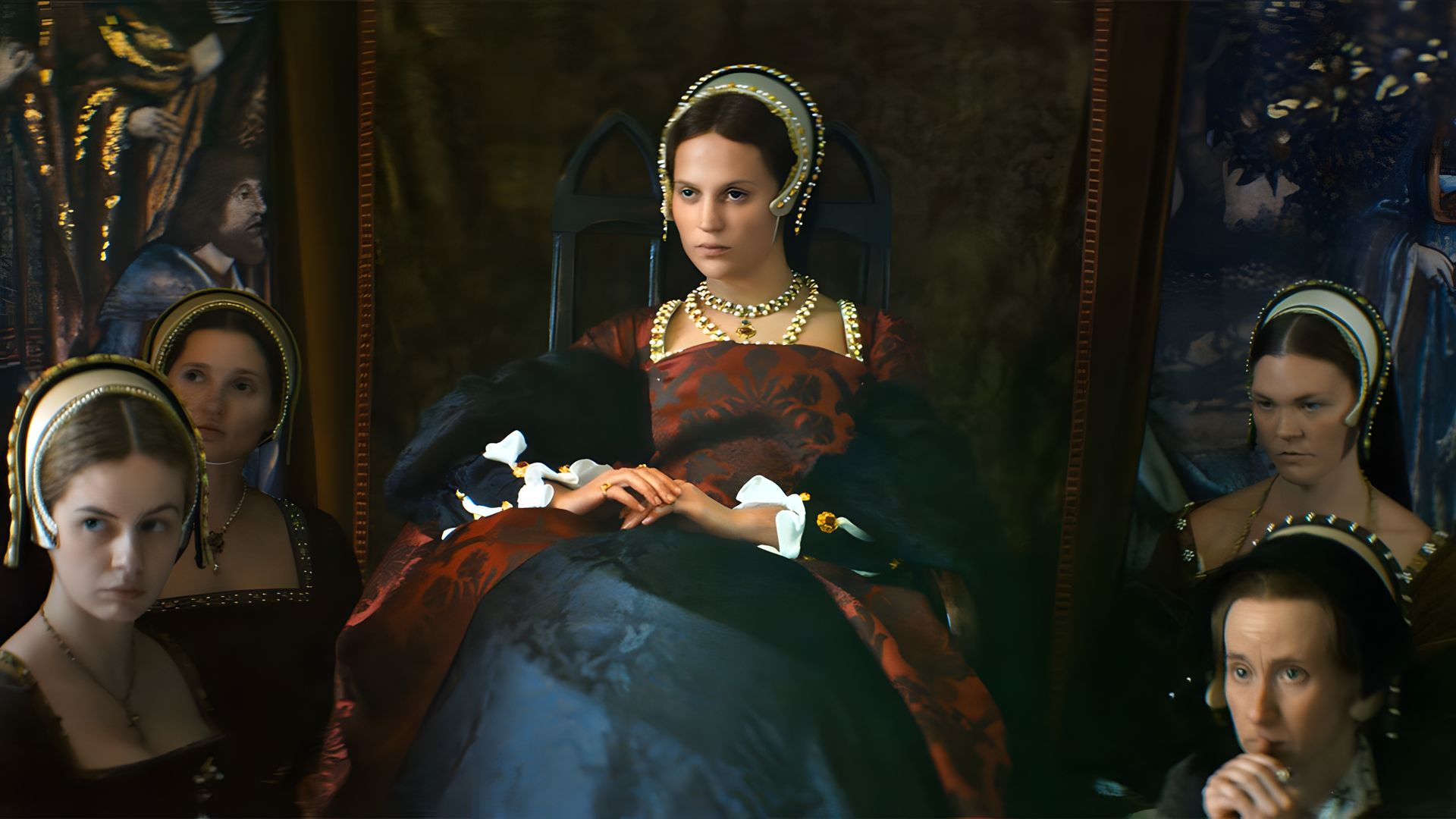 Alicia Vikander as Catherine Parr