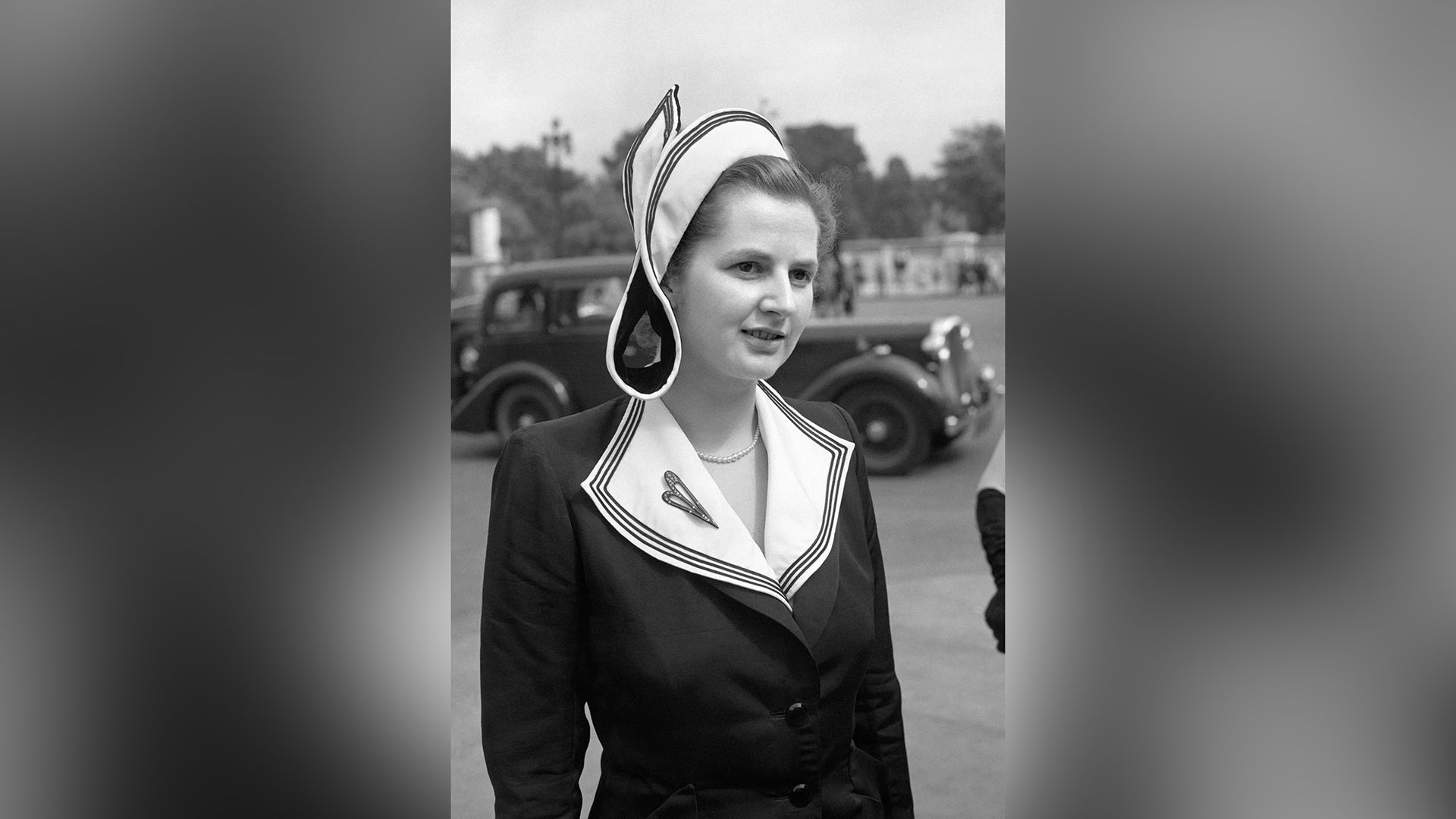 Margaret Thatcher at the beginning of her political career (1950s)