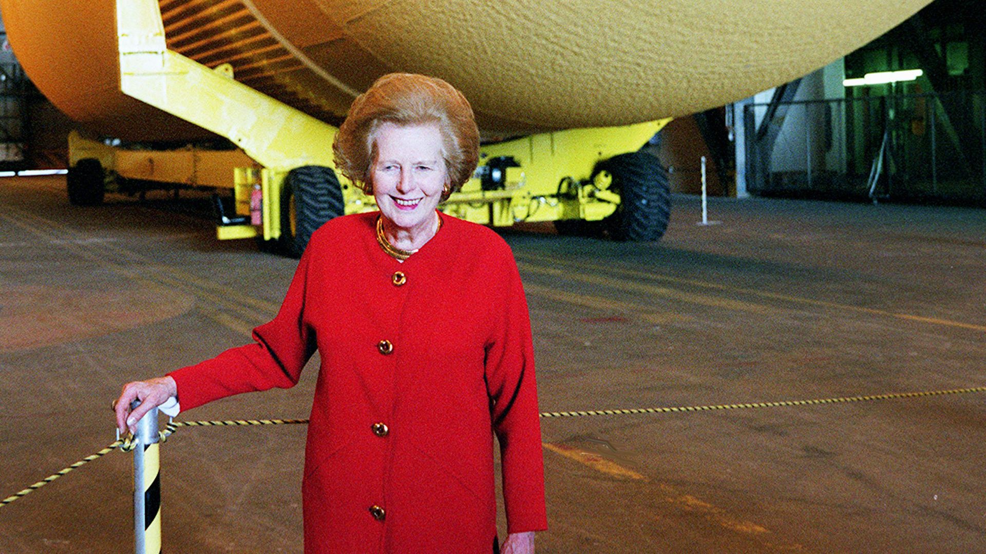 Margaret Thatcher in her old age (2001)