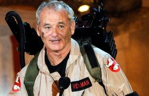 Bill Murray Soaks Co-stars with Water at New `Ghostbusters` Premiere