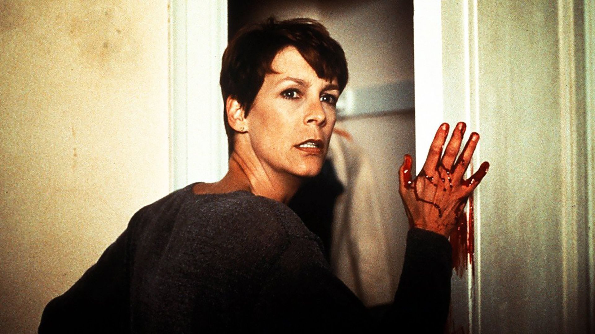 Jamie Lee Curtis in the movie 'Halloween H20: 20 Years Later'