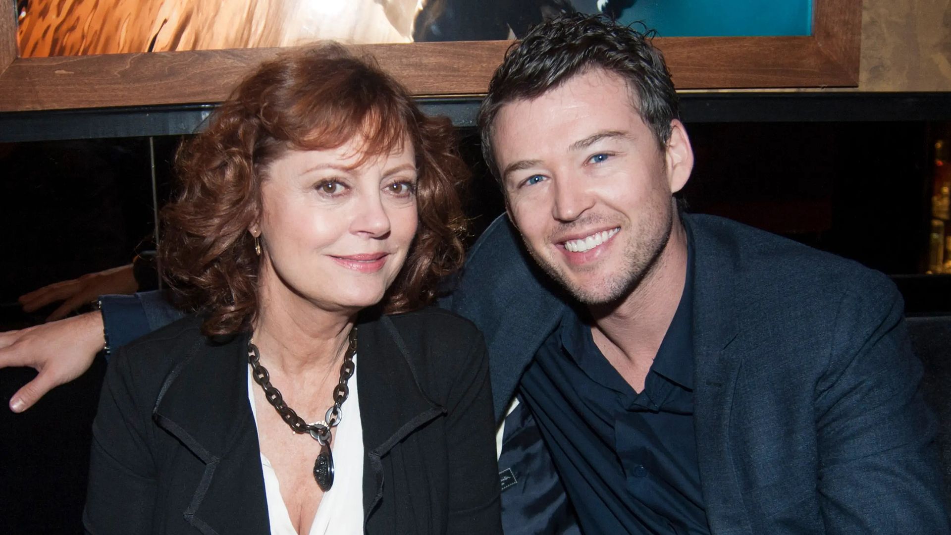 Susan Sarandon and Jonathan Bricklin