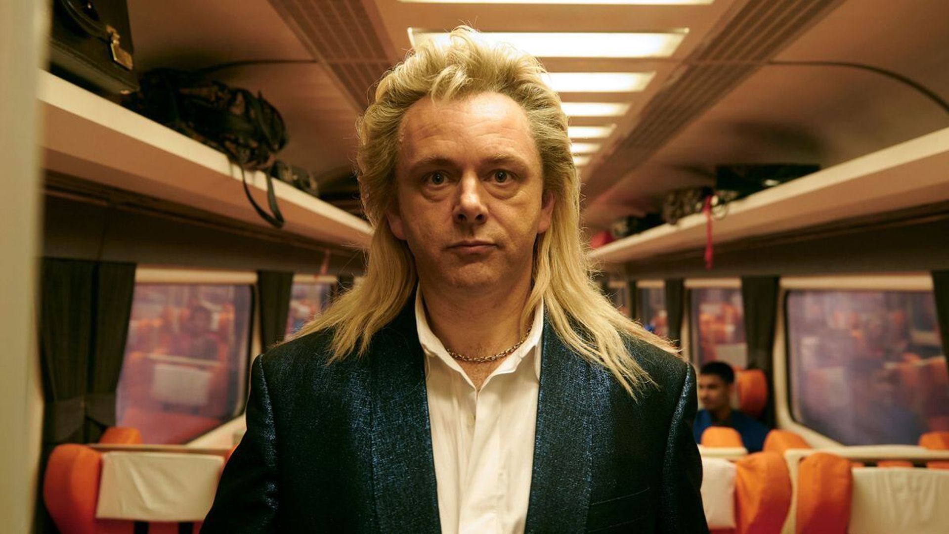 Michael Sheen in the film 'Last Train to Christmas'