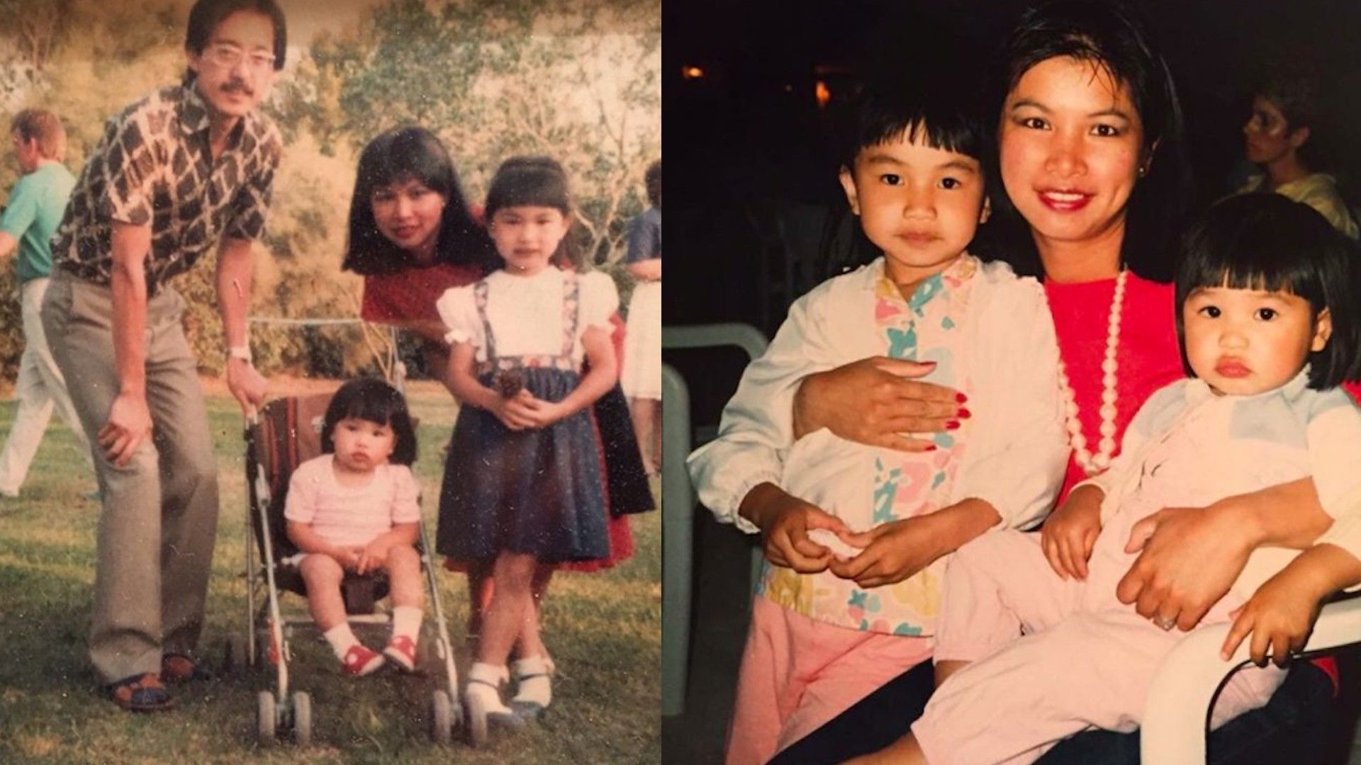 Gemma Chan and her family