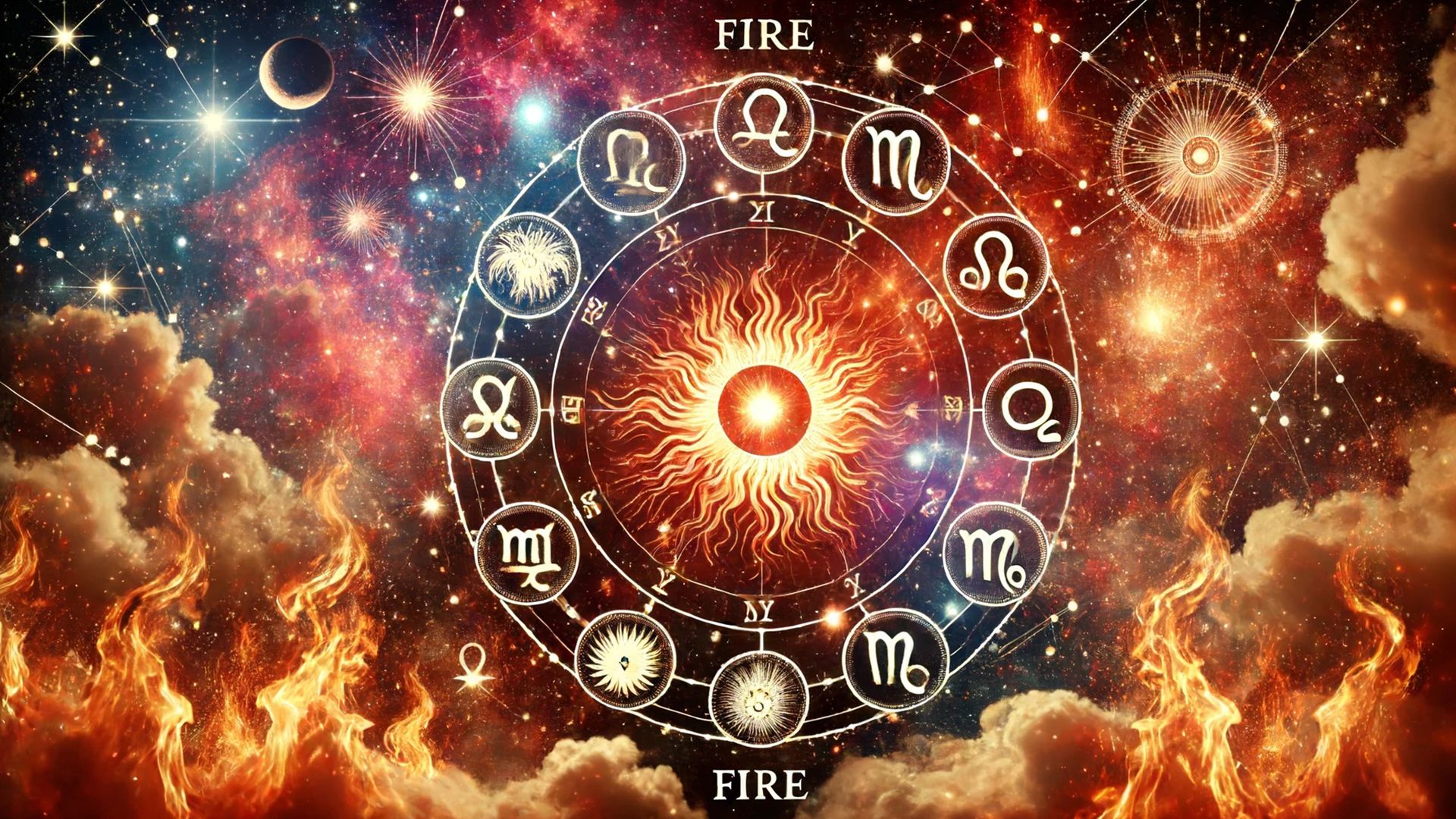 Fire signs strive for constant movement