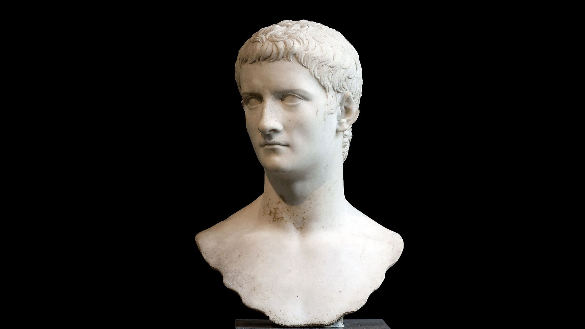 Marble bust of Caligula