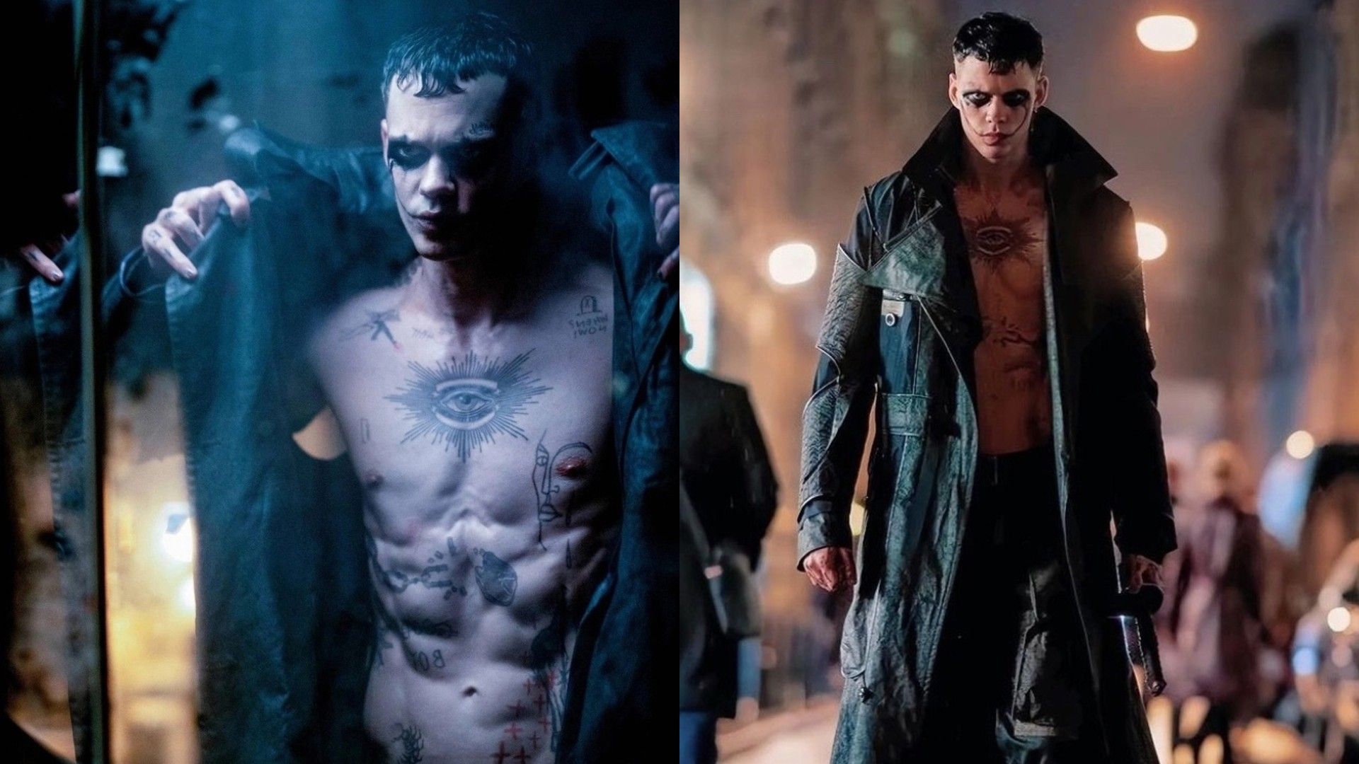 Bill Skarsgård in "The Crow"