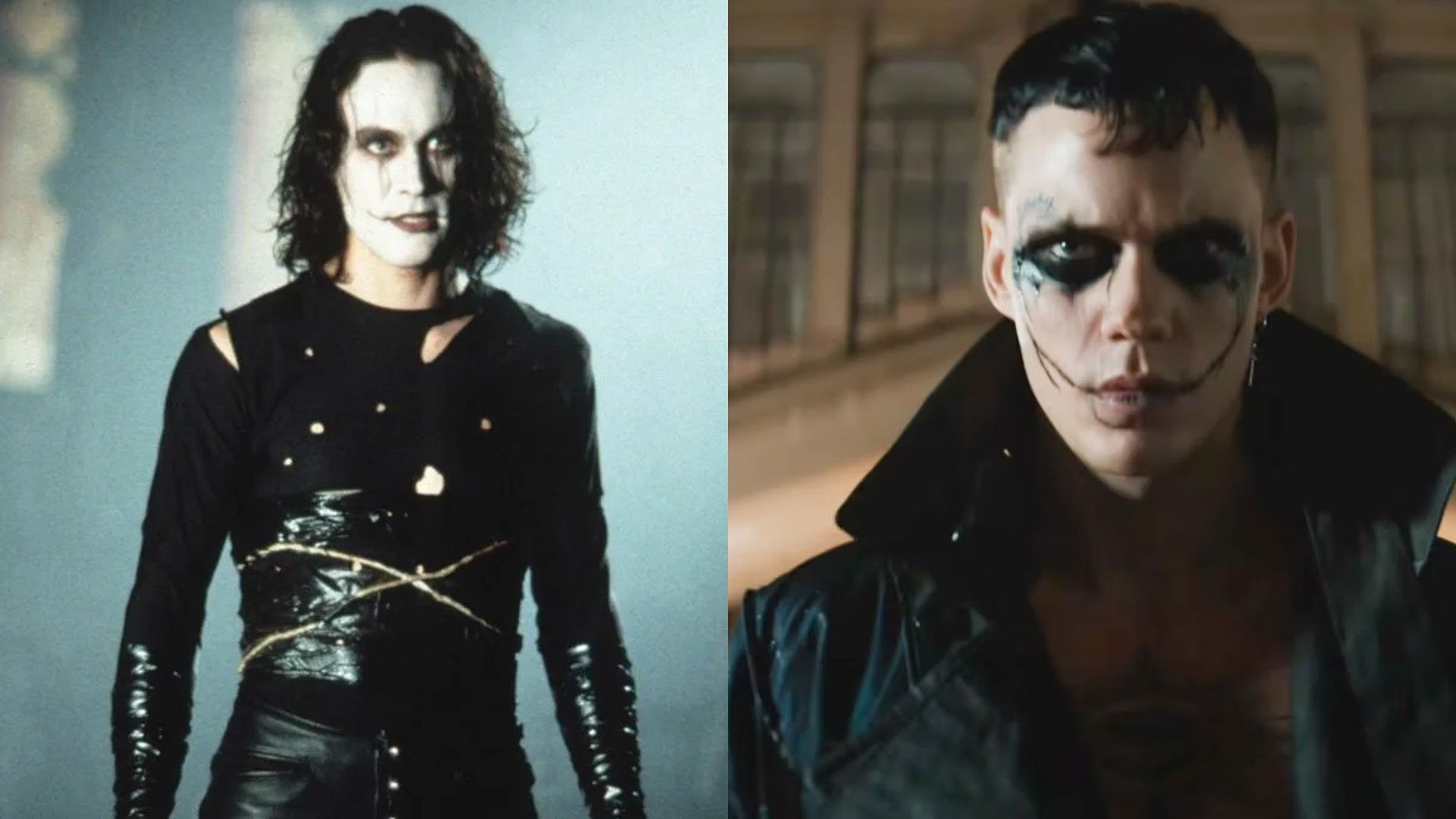 Brandon Lee and Bill Skarsgård – two Crows