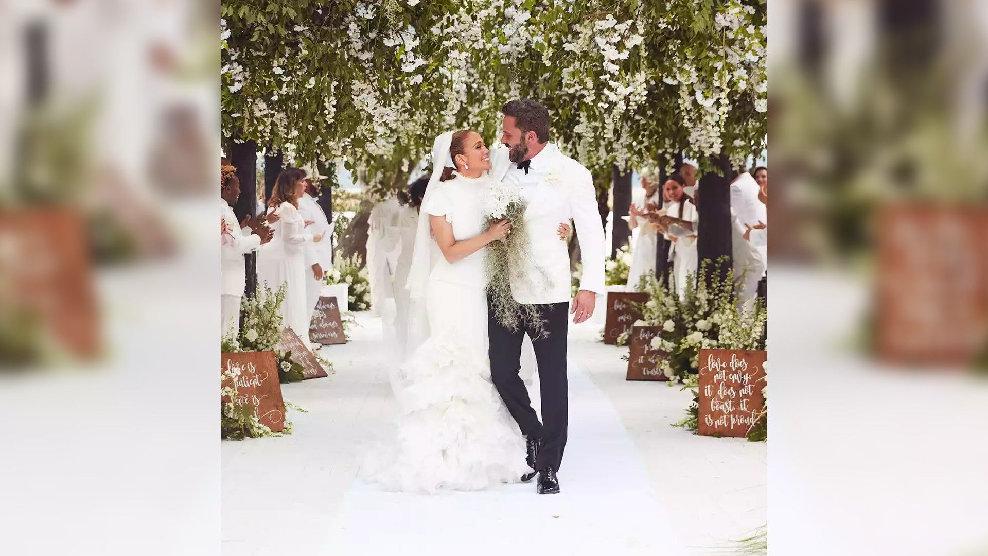 Ben Affleck and Jennifer Lopez's wedding