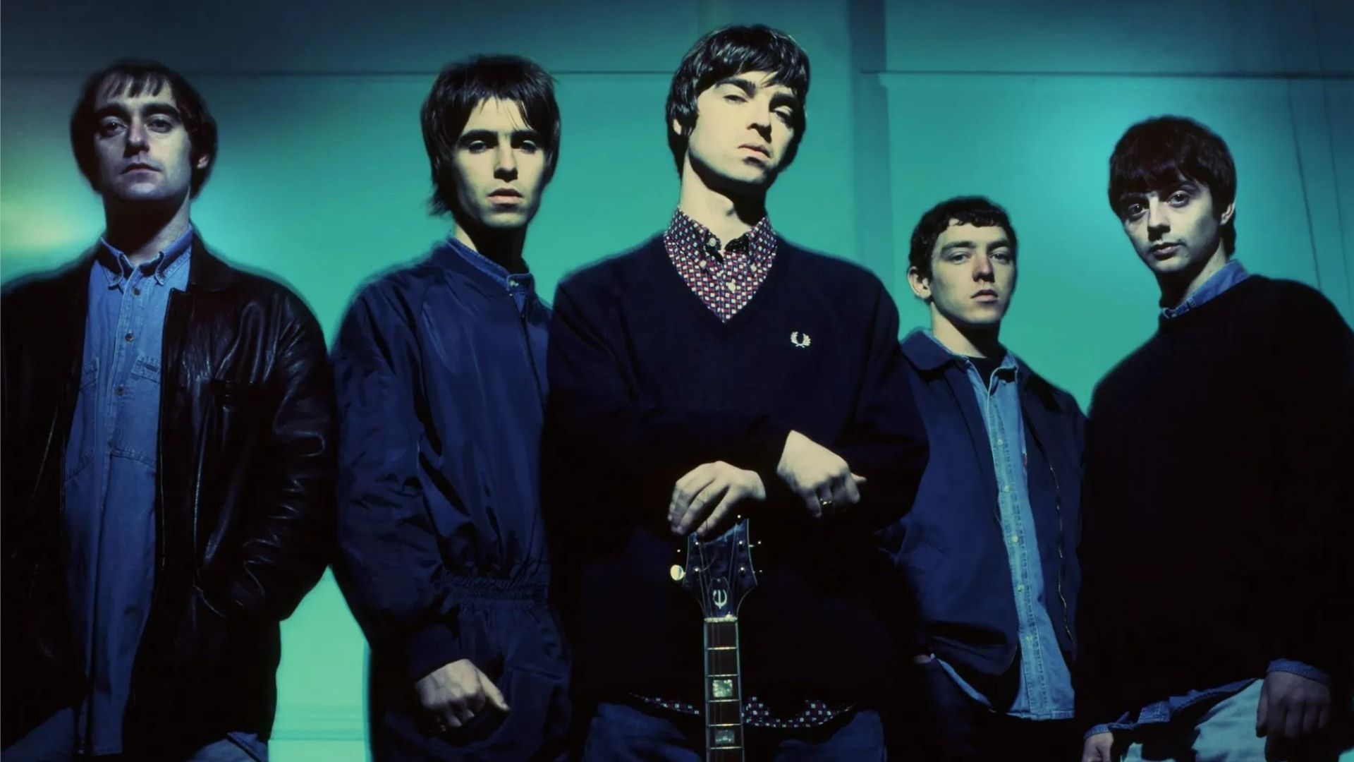 Rock band Oasis